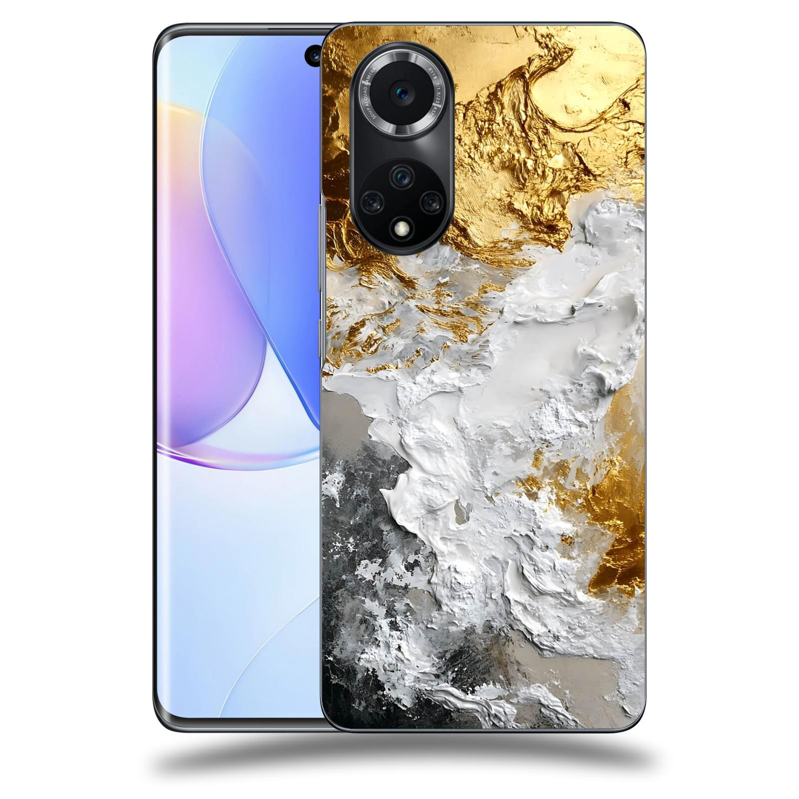 ACOVER Kryt na mobil Huawei Nova 9 - Liquid Gold VI