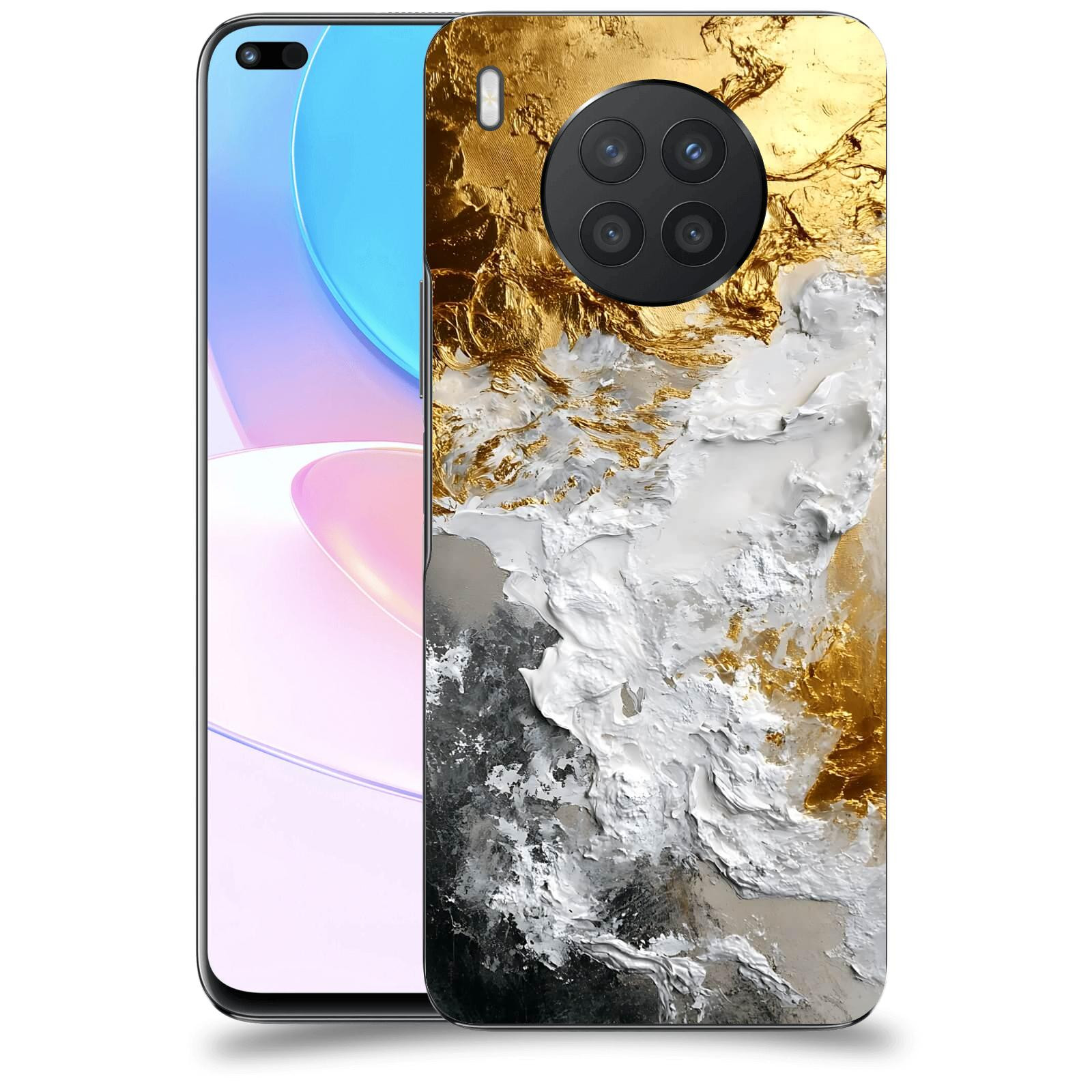 ACOVER Kryt na mobil Honor 50 Lite - Liquid Gold VI