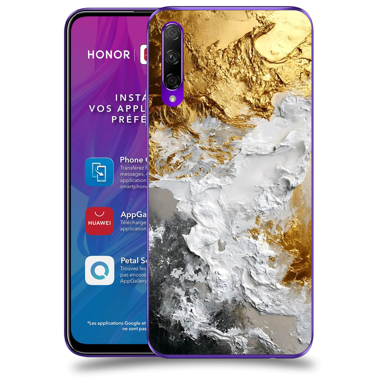 ACOVER Kryt na mobil Honor 9X Pro - Liquid Gold VI