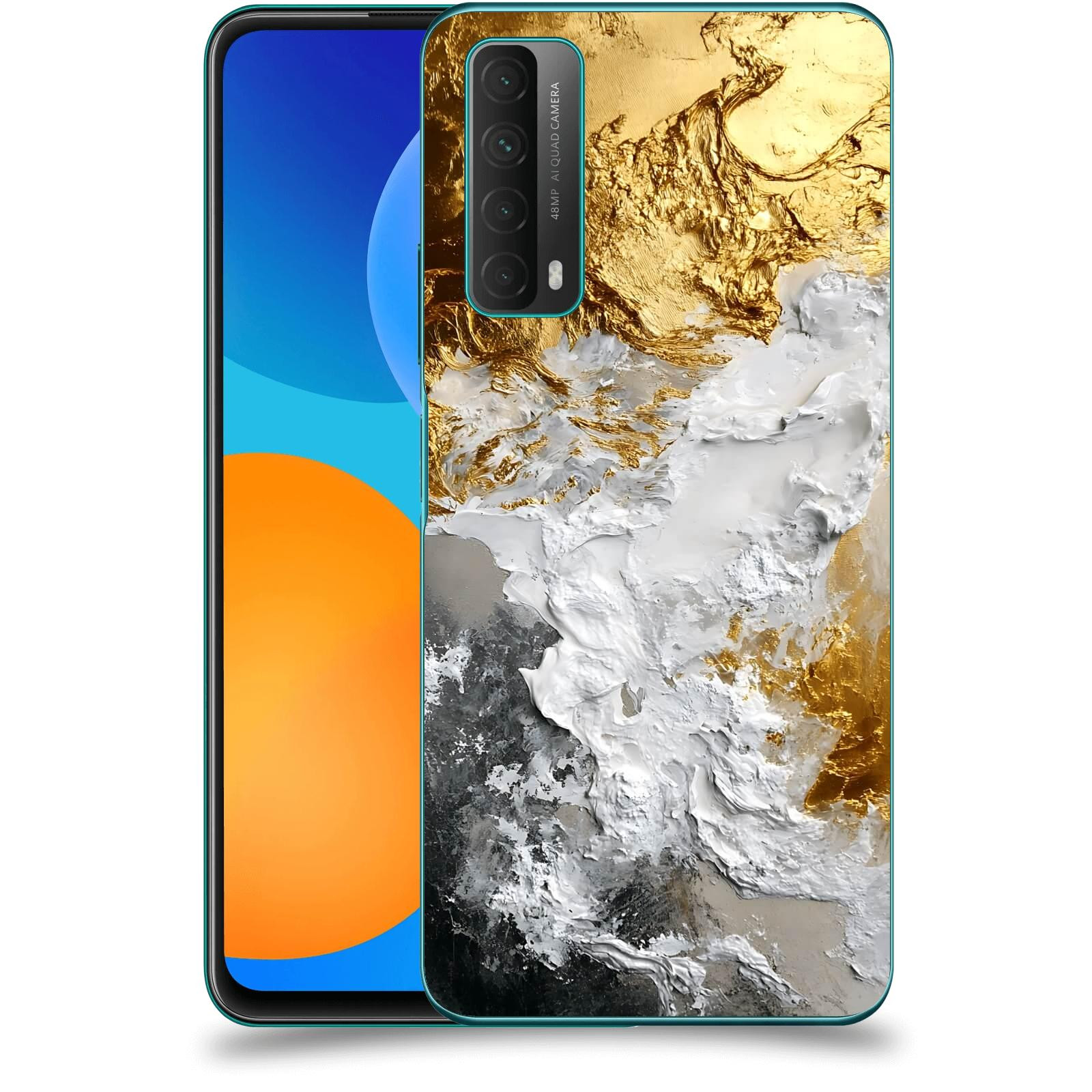 ACOVER Kryt na mobil Huawei P Smart 2021 - Liquid Gold VI
