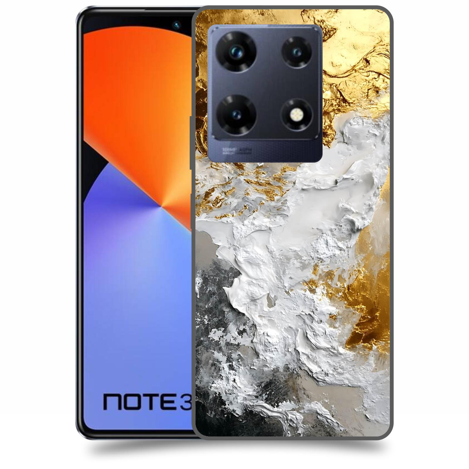 ACOVER Kryt na mobil Infinix Note 30 PRO - Liquid Gold VI