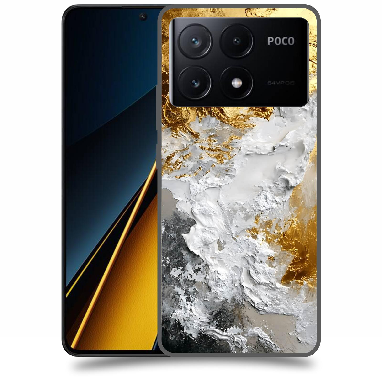 ACOVER Kryt na mobil Poco X6 Pro 5G - Liquid Gold VI