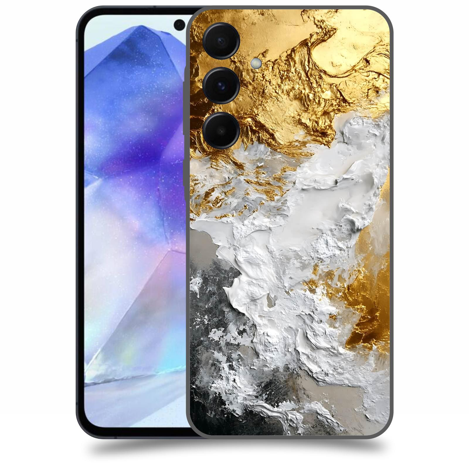 ACOVER Kryt na mobil Samsung Galaxy A55 5G - Liquid Gold VI