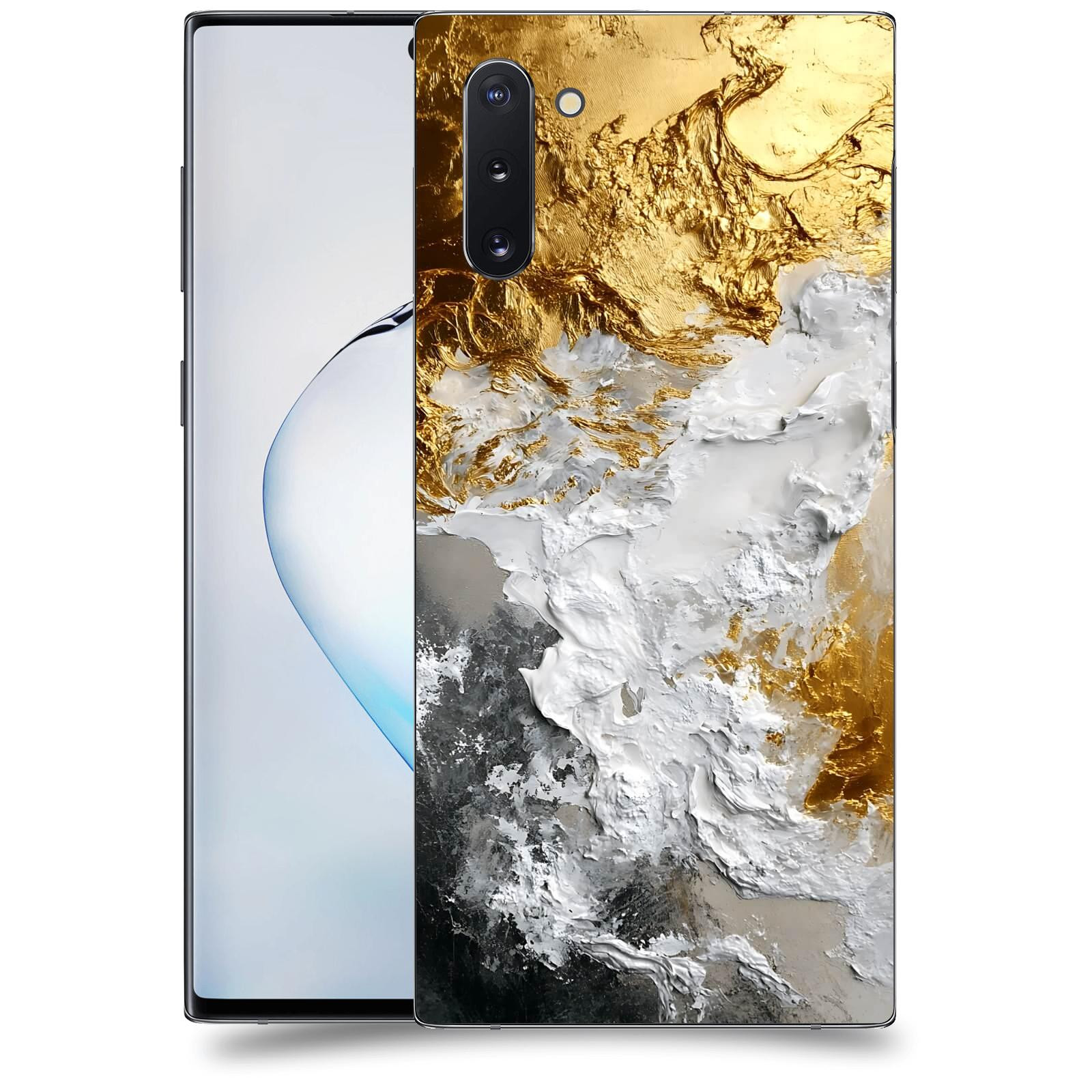 ACOVER Kryt na mobil Samsung Galaxy Note 10 N970F - Liquid Gold VI