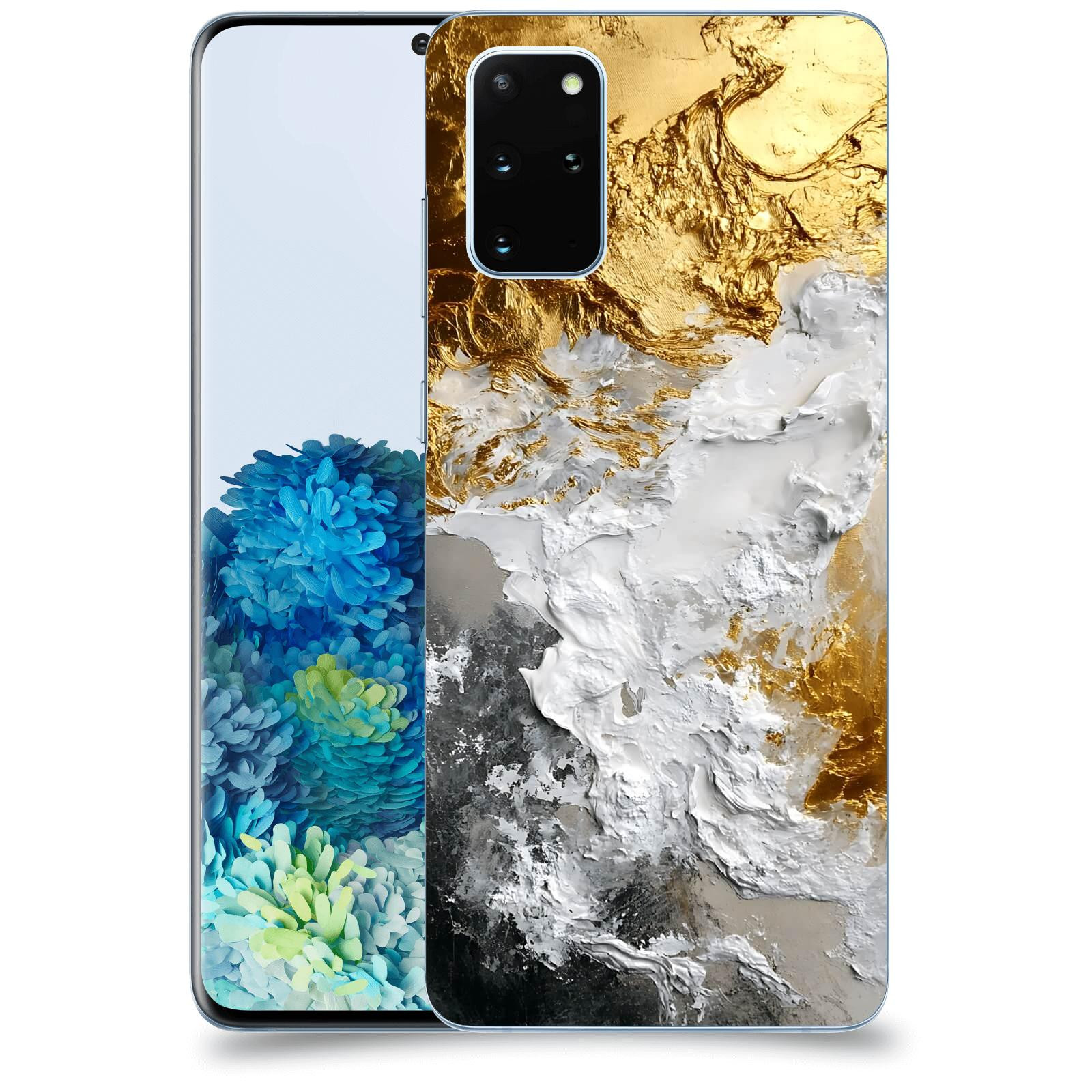 ACOVER Kryt na mobil Samsung Galaxy S20+ G985F - Liquid Gold VI