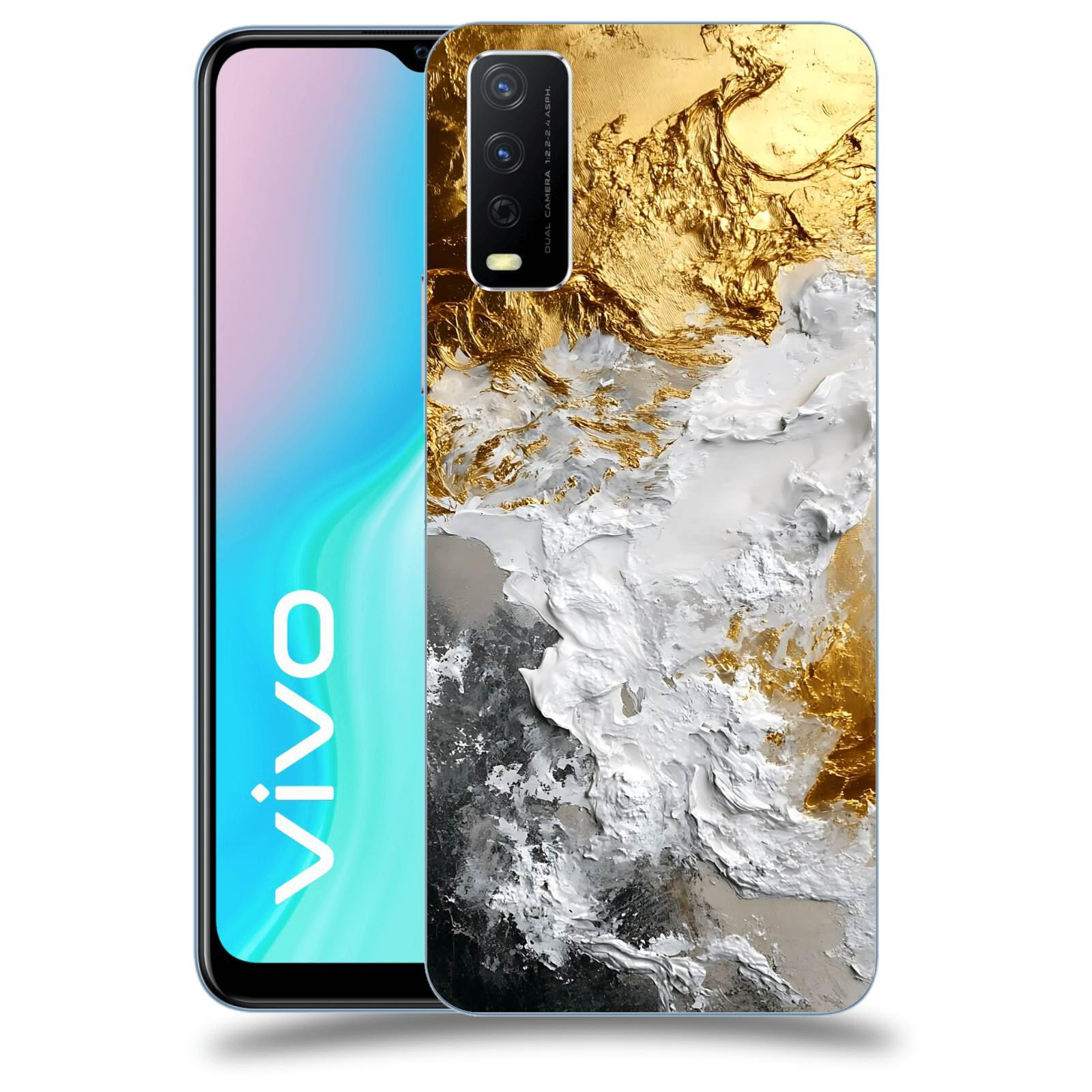 ACOVER Kryt na mobil Vivo Y11s - Liquid Gold VI
