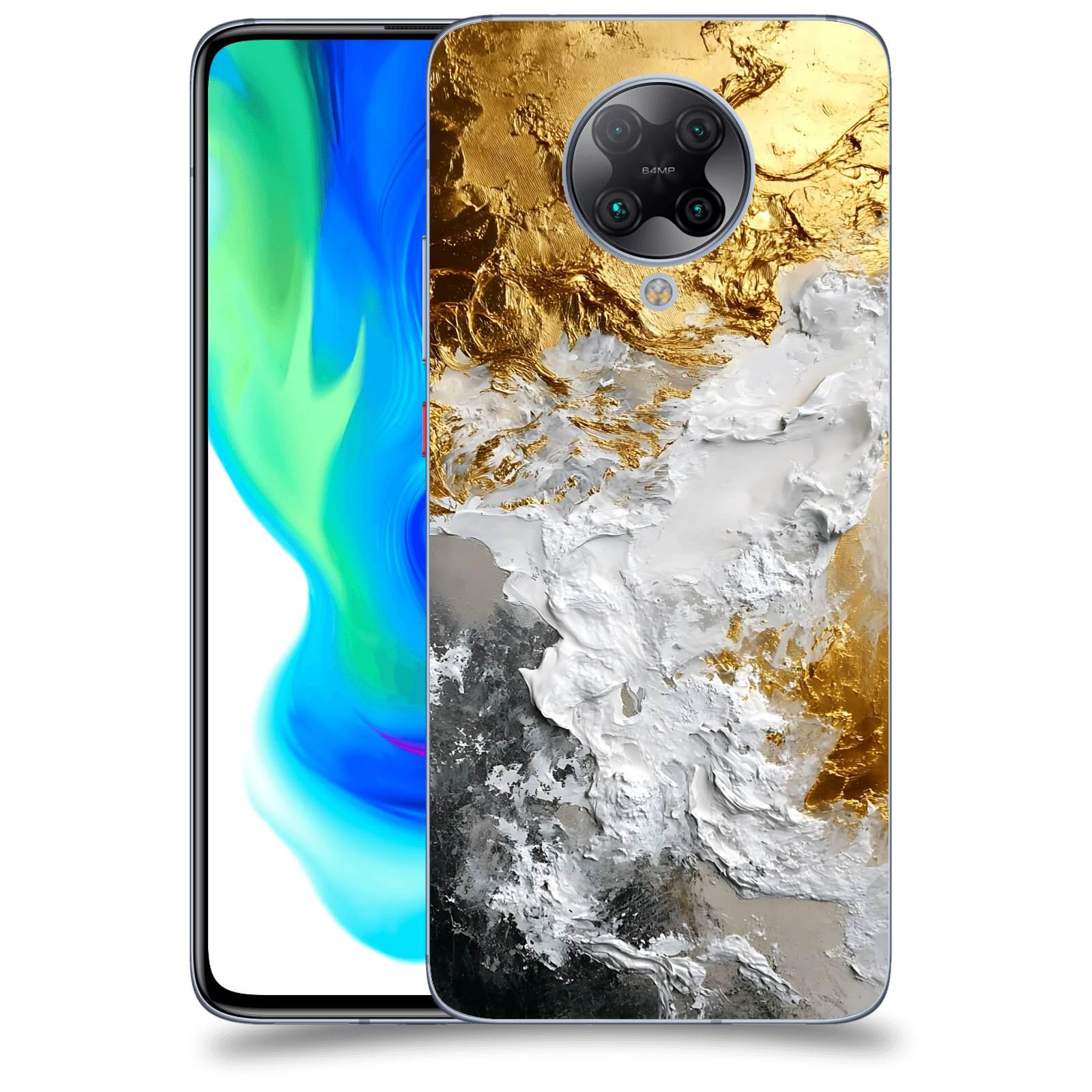 ACOVER Kryt na mobil Xiaomi Poco F2 Pro - Liquid Gold VI