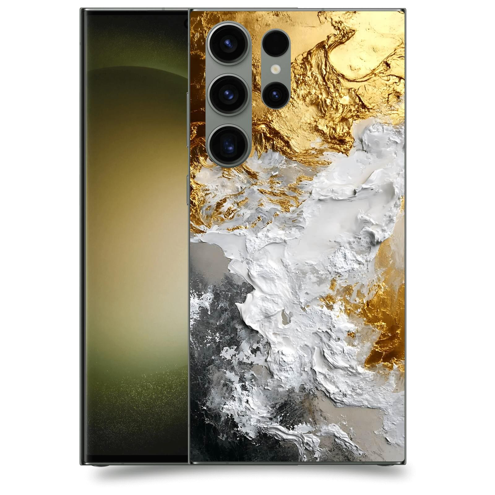 ACOVER Kryt na mobil Samsung Galaxy S23 Ultra 5G - Liquid Gold VI