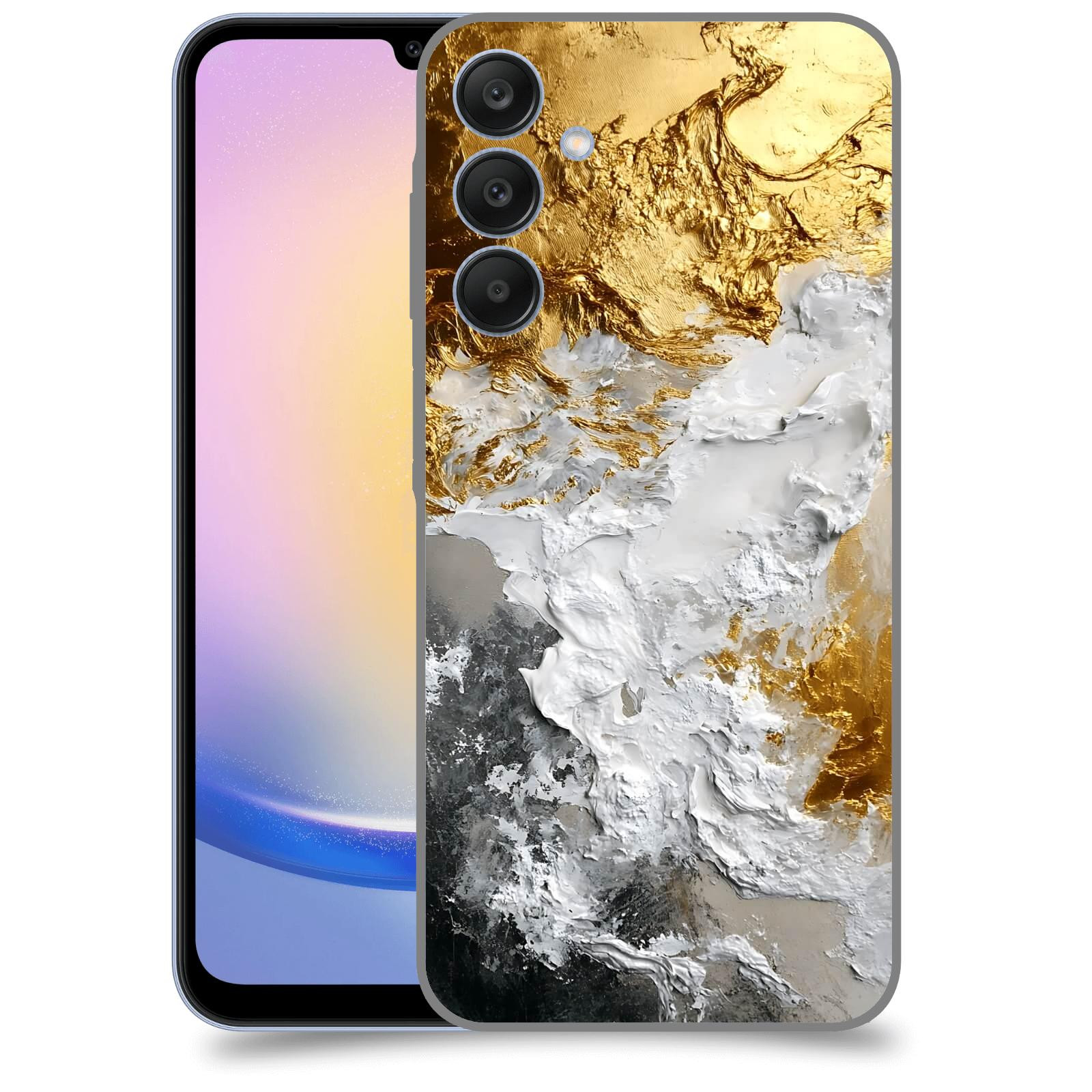 ACOVER Kryt na mobil Samsung Galaxy A25 5G - Liquid Gold VI