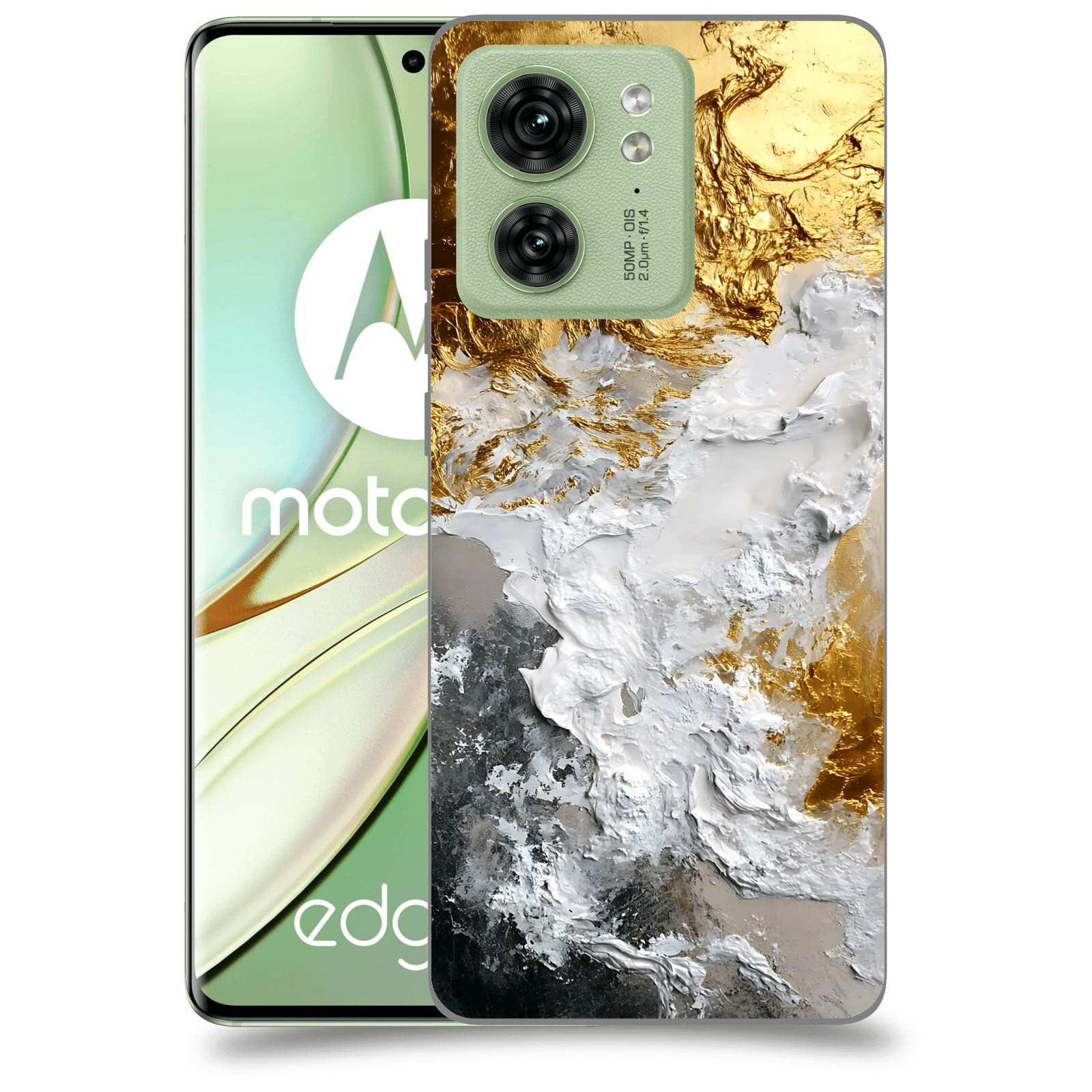 ACOVER Kryt na mobil Motorola EDGE 40 5G - Liquid Gold VI