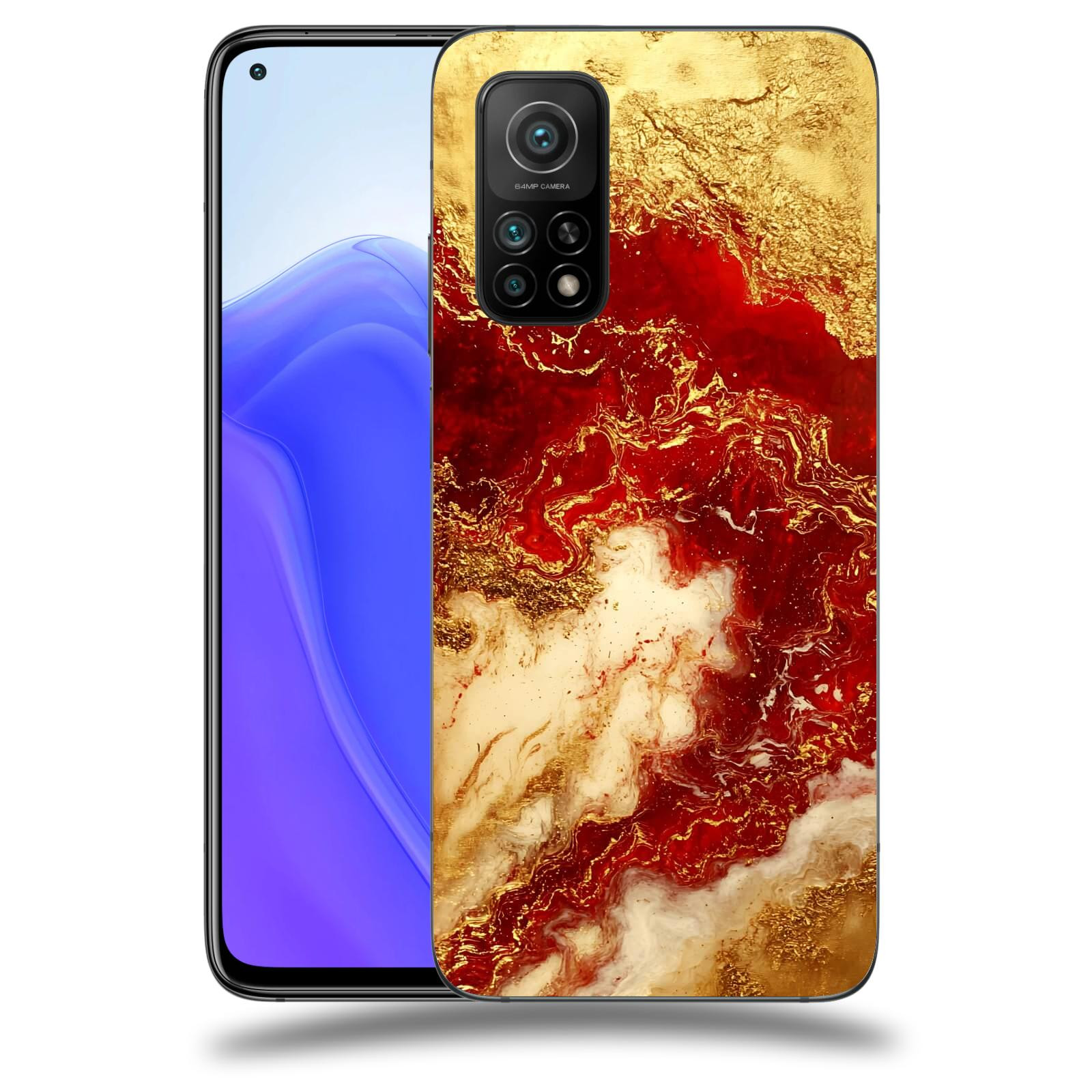 ACOVER Kryt na mobil Xiaomi Mi 10T - Golden Blood I