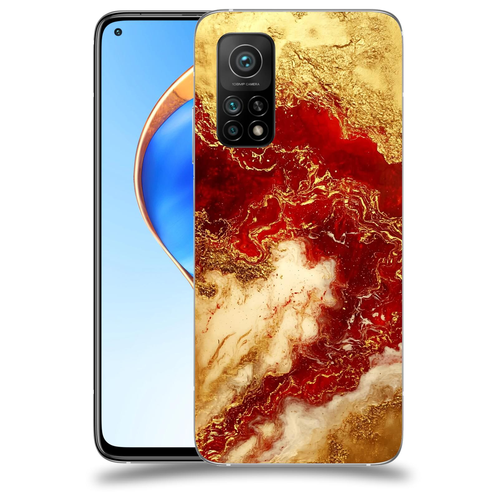ACOVER Kryt na mobil Xiaomi Mi 10T Pro - Golden Blood I