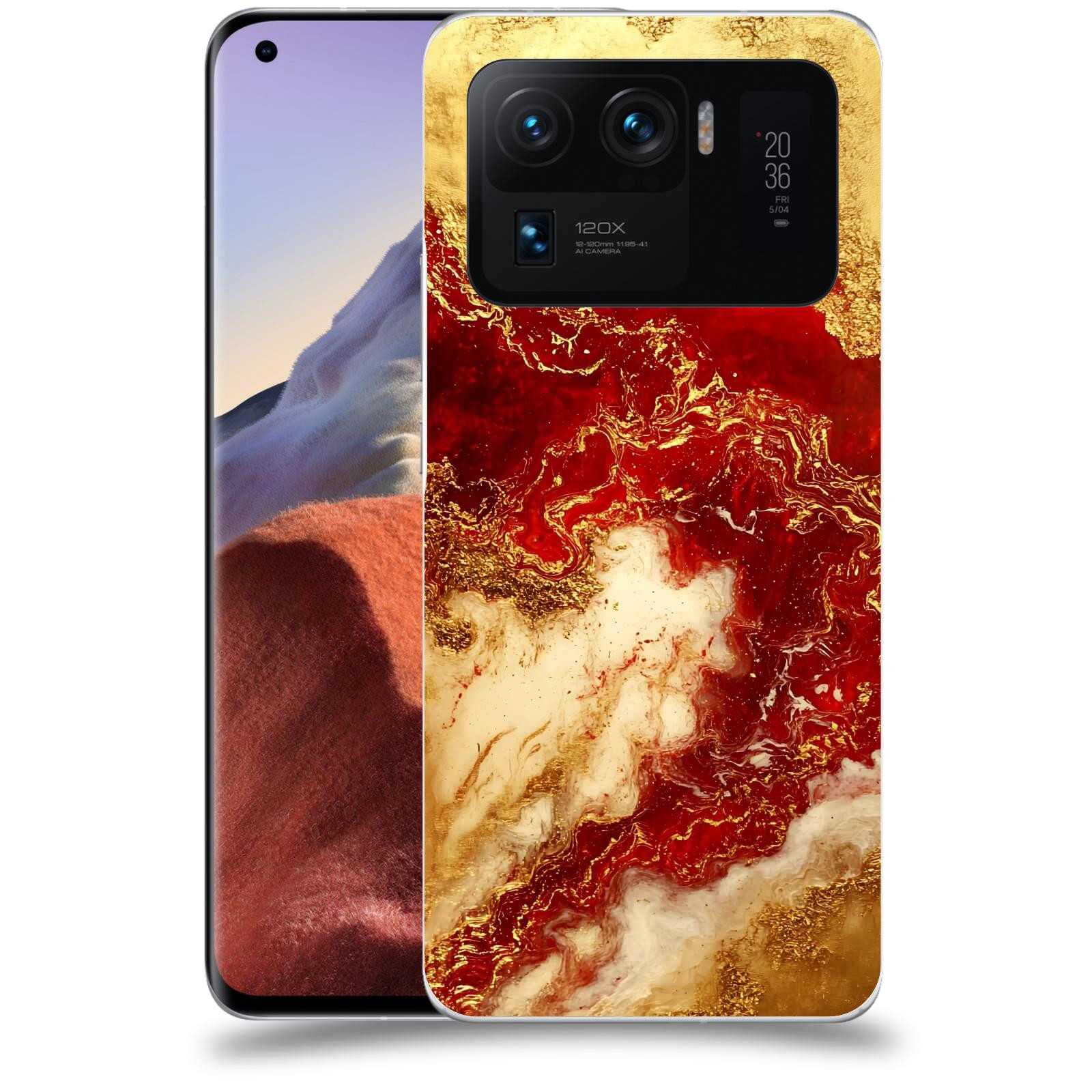 ACOVER Kryt na mobil Xiaomi Mi 11 Ultra - Golden Blood I