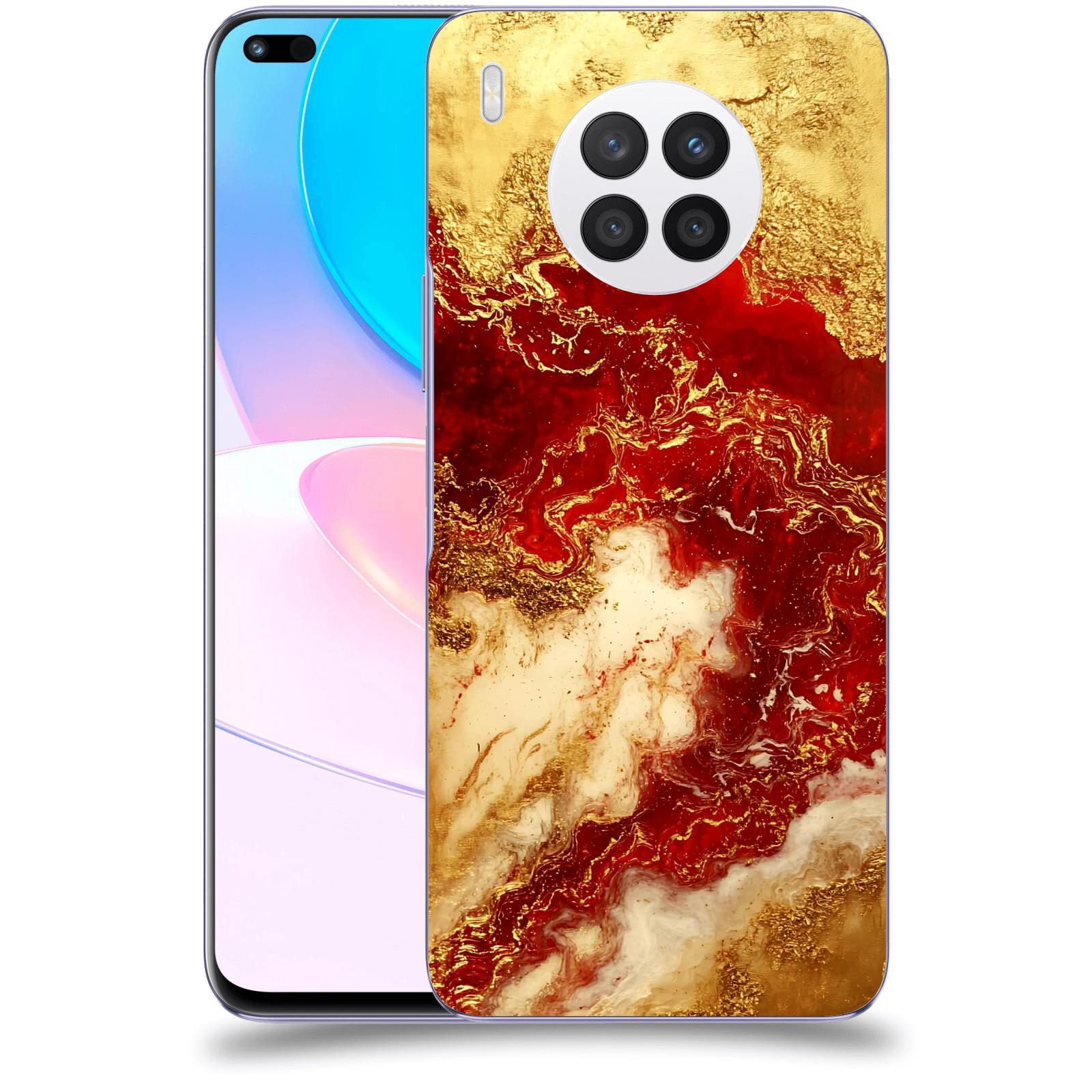 ACOVER Kryt na mobil Huawei Nova 8i - Golden Blood I