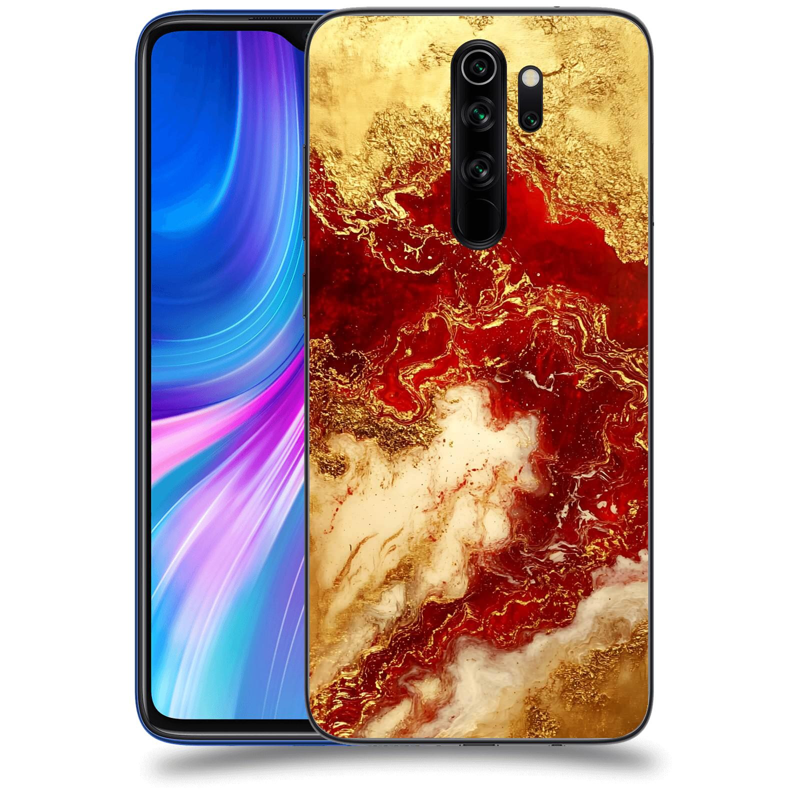 ACOVER Kryt na mobil Xiaomi Redmi Note 8 Pro - Golden Blood I