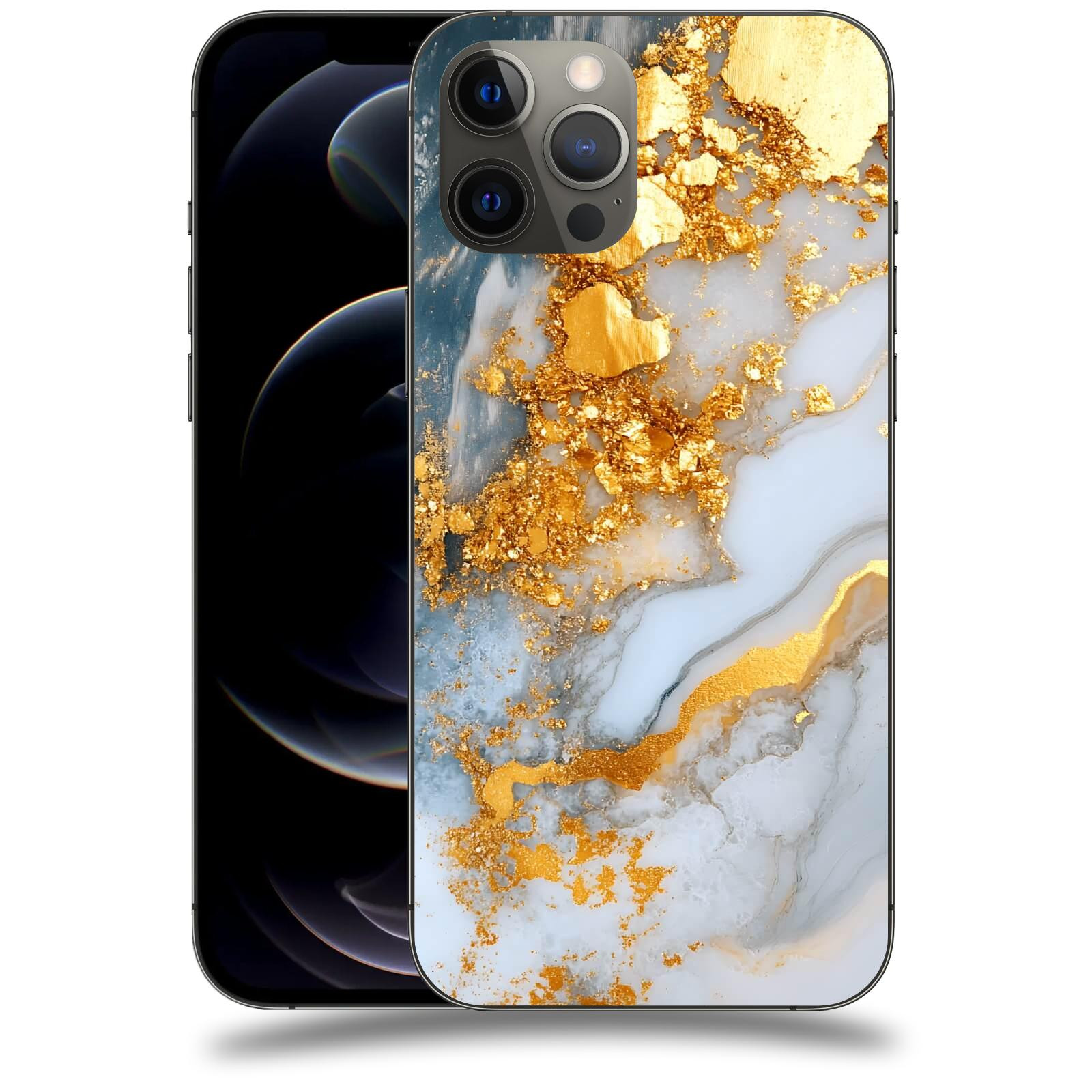 ACOVER Kryt na mobil Apple iPhone 12 Pro Max - Liquid Gold VII