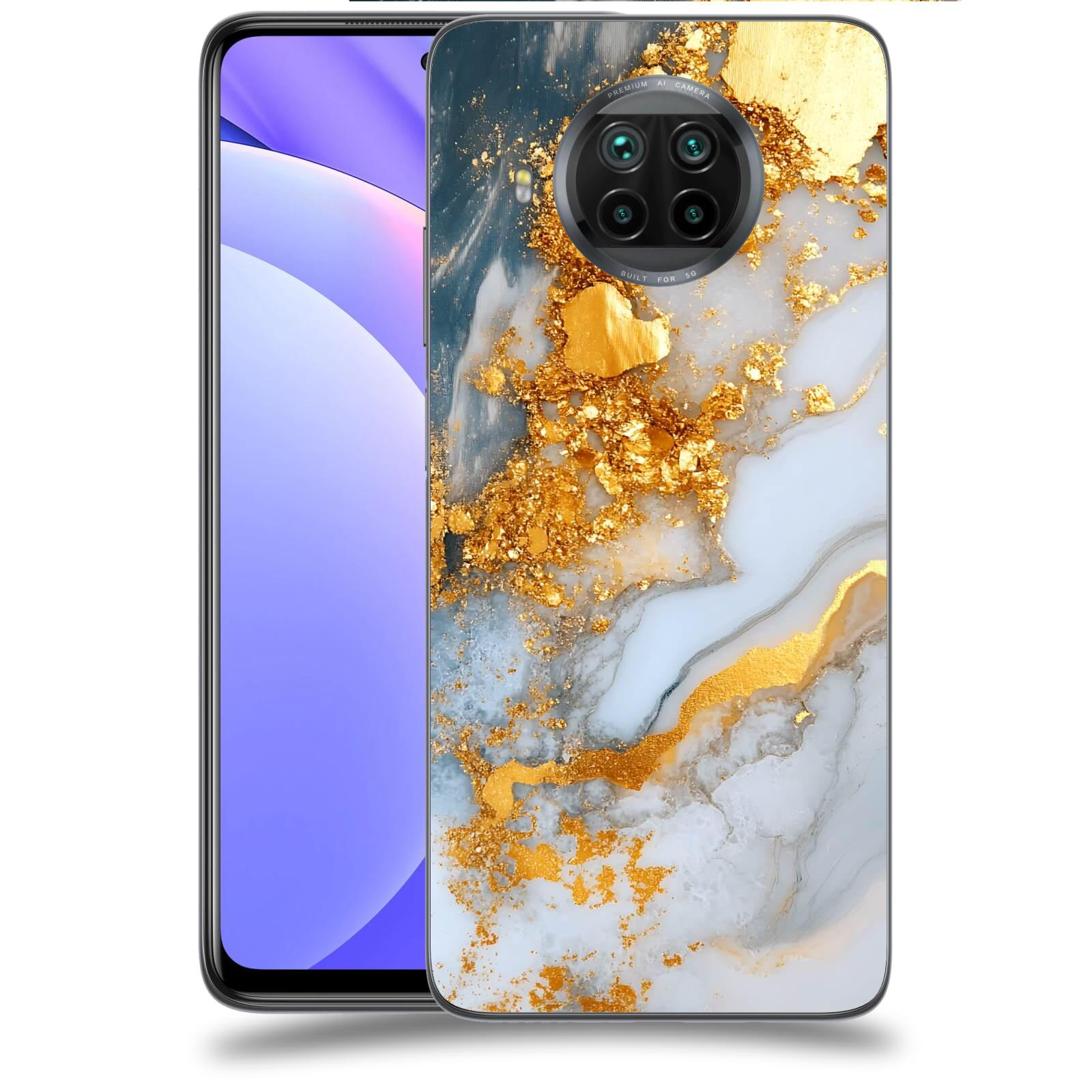ACOVER Kryt na mobil Xiaomi Mi 10T Lite - Liquid Gold VII