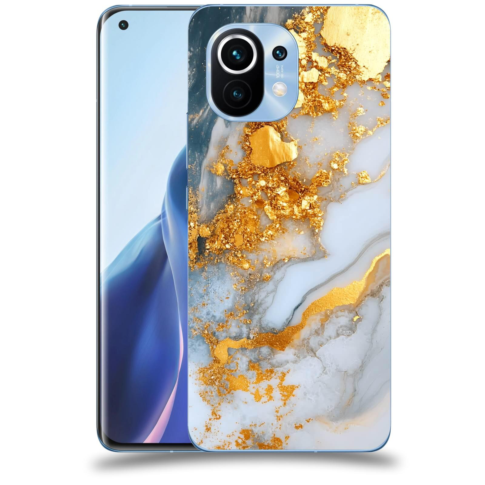 ACOVER Kryt na mobil Xiaomi Mi 11 - Liquid Gold VII