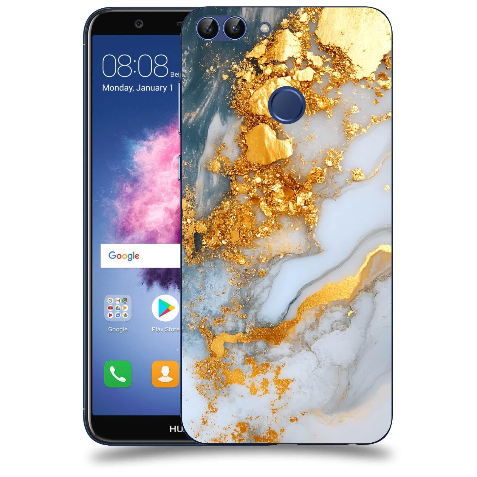 ACOVER Kryt na mobil Huawei P Smart - Liquid Gold VII