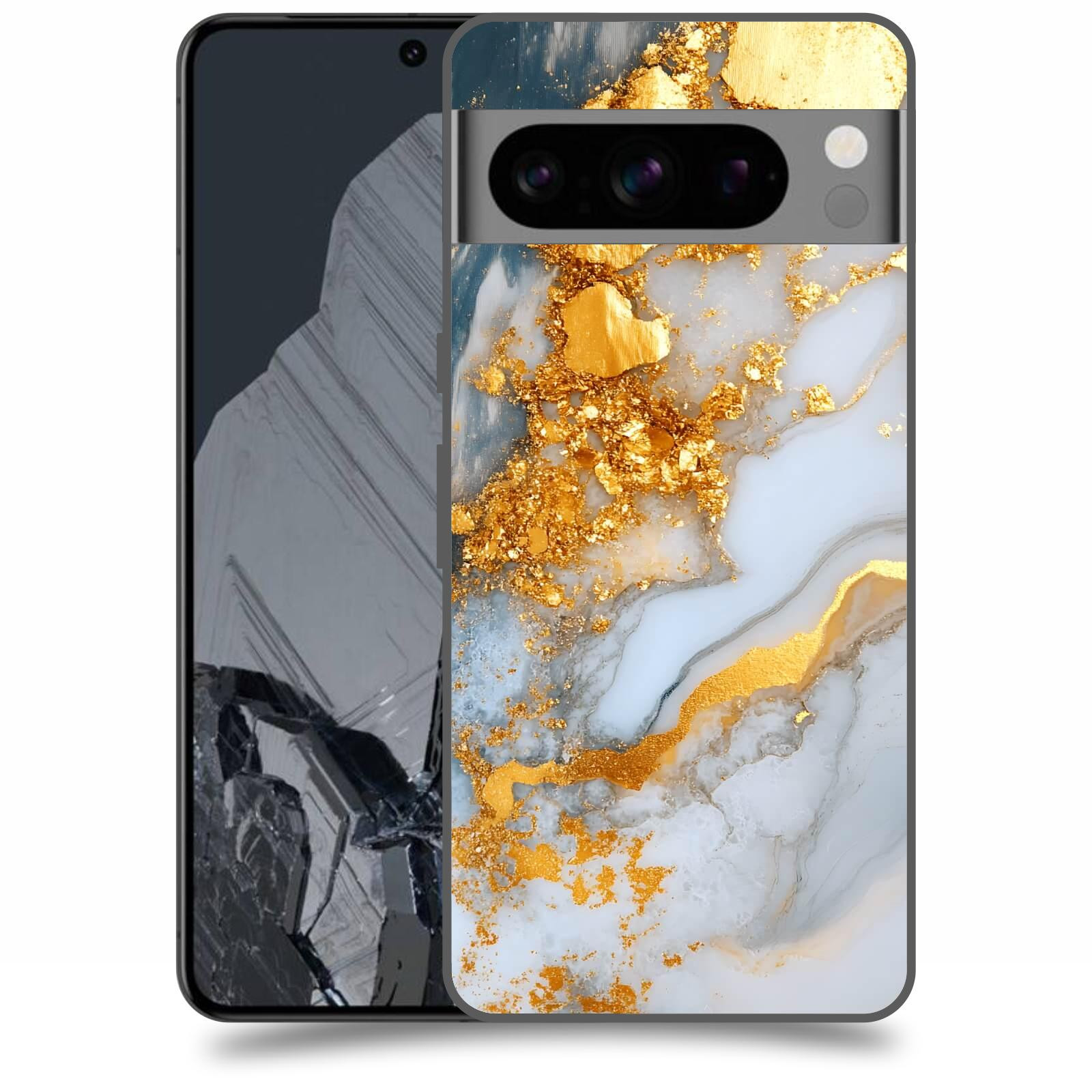 ACOVER Kryt na mobil Google Pixel 8 Pro - Liquid Gold VII