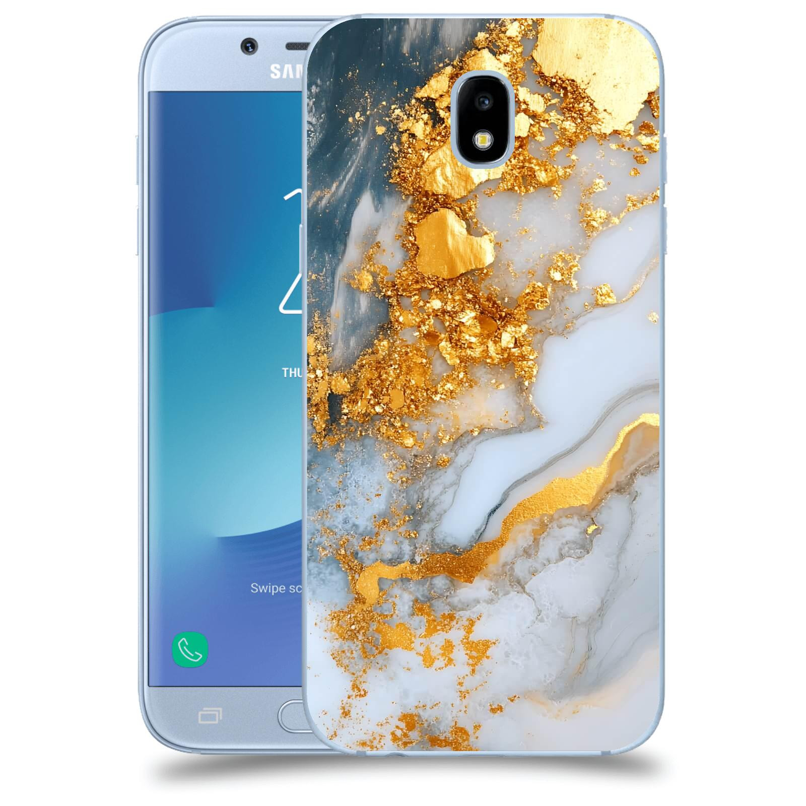 ACOVER Kryt na mobil Samsung Galaxy J5 2017 J530F - Liquid Gold VII