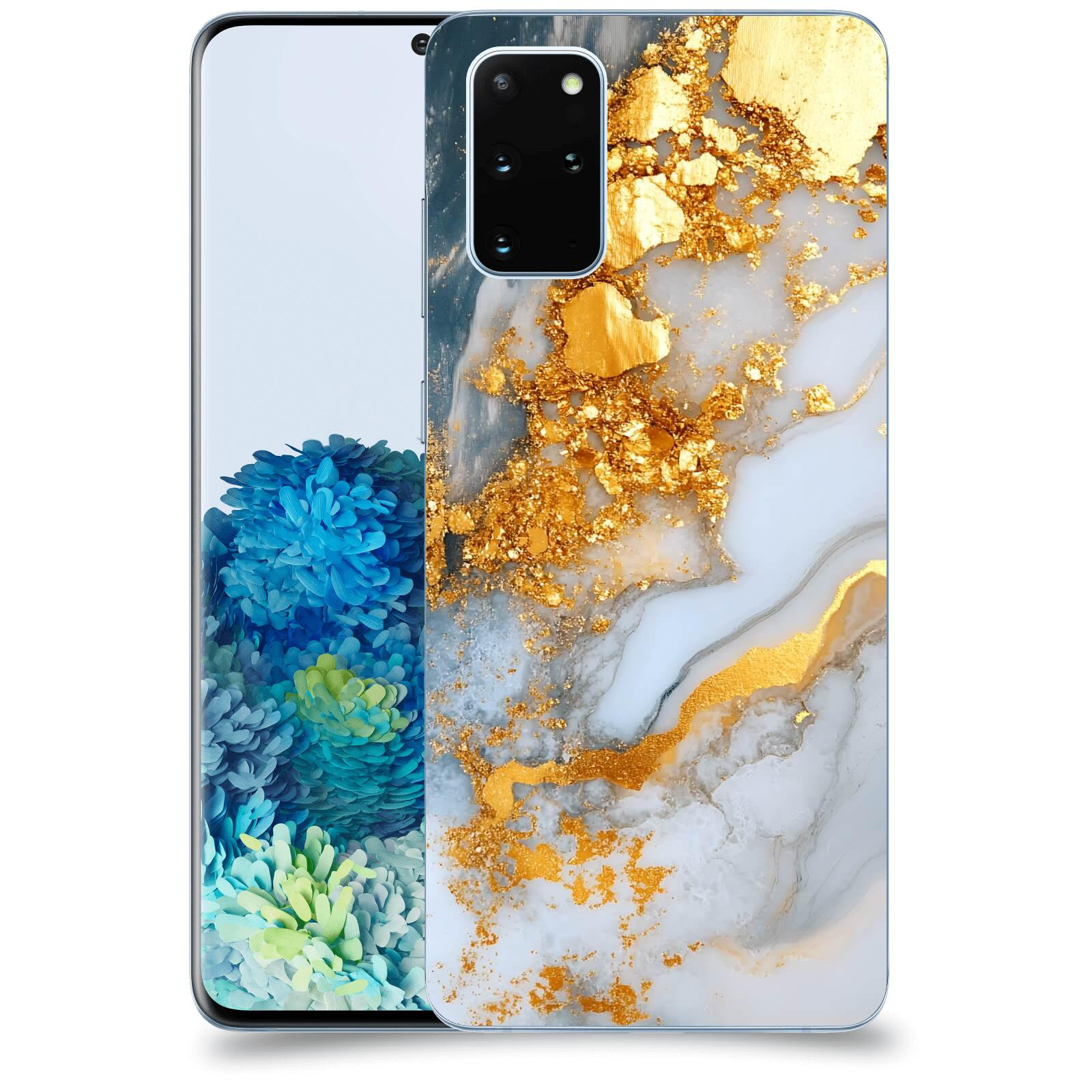 ACOVER Kryt na mobil Samsung Galaxy S20+ G985F - Liquid Gold VII