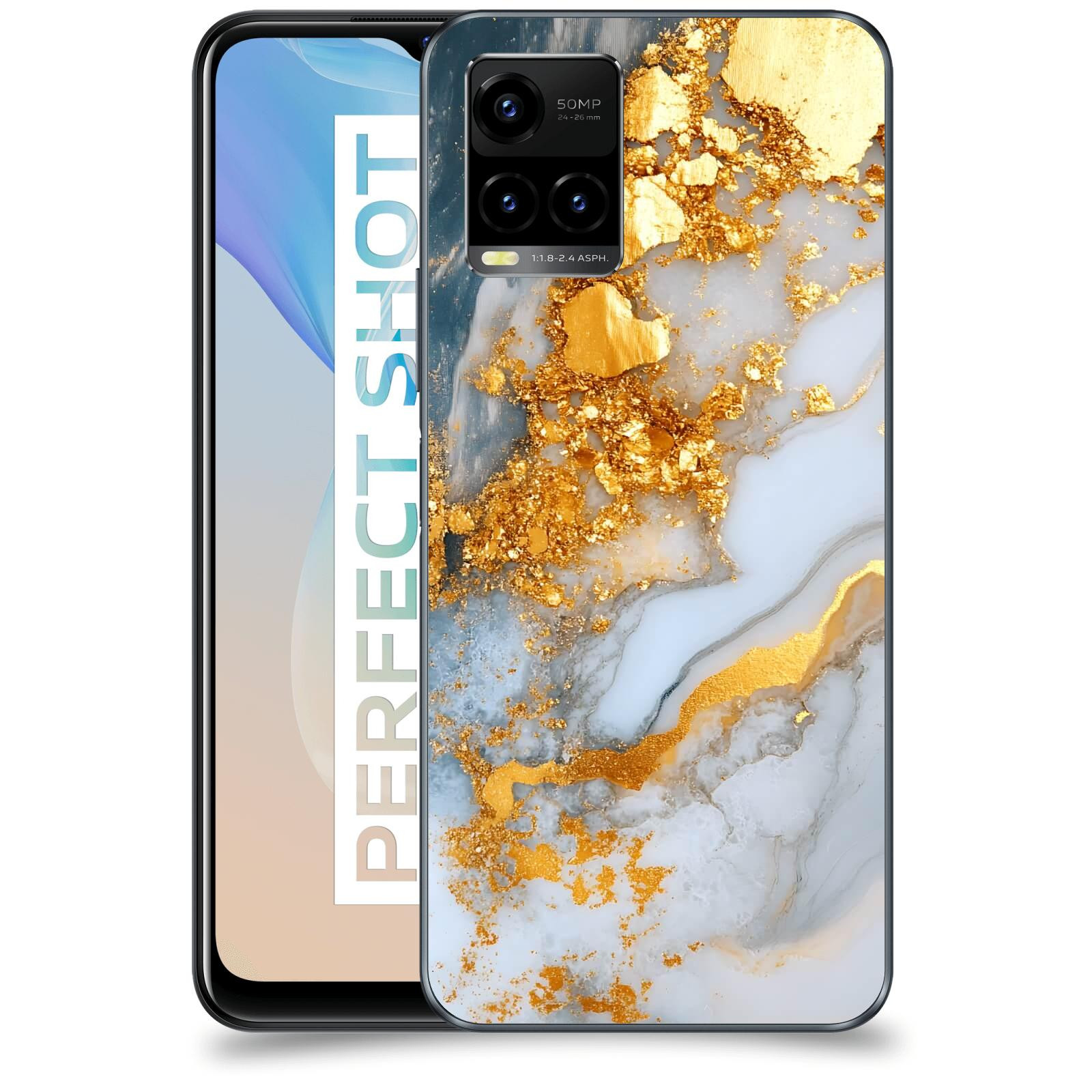 ACOVER Kryt na mobil Vivo Y33s - Liquid Gold VII