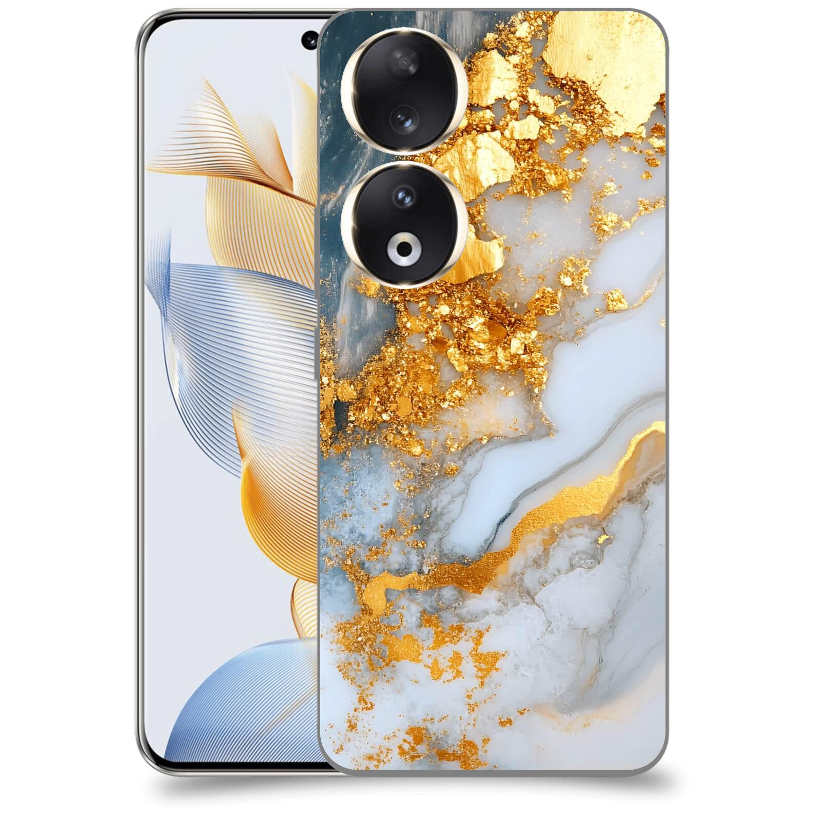 ACOVER Kryt na mobil Honor 90 - Liquid Gold VII