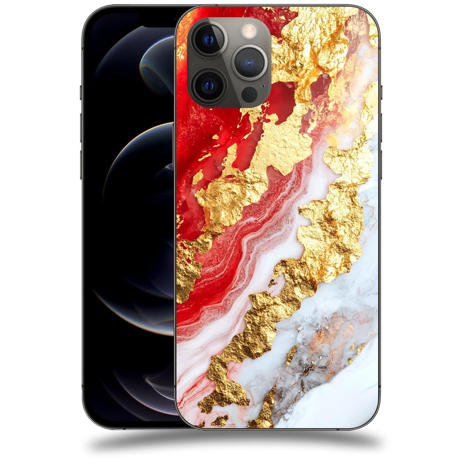 ACOVER Kryt na mobil Apple iPhone 12 Pro Max - Golden Blood II