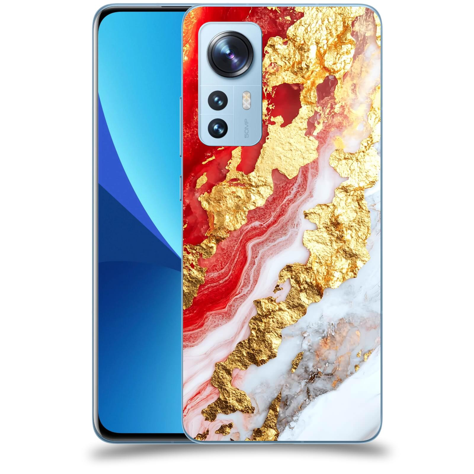 ACOVER Kryt na mobil Xiaomi 12X - Golden Blood II