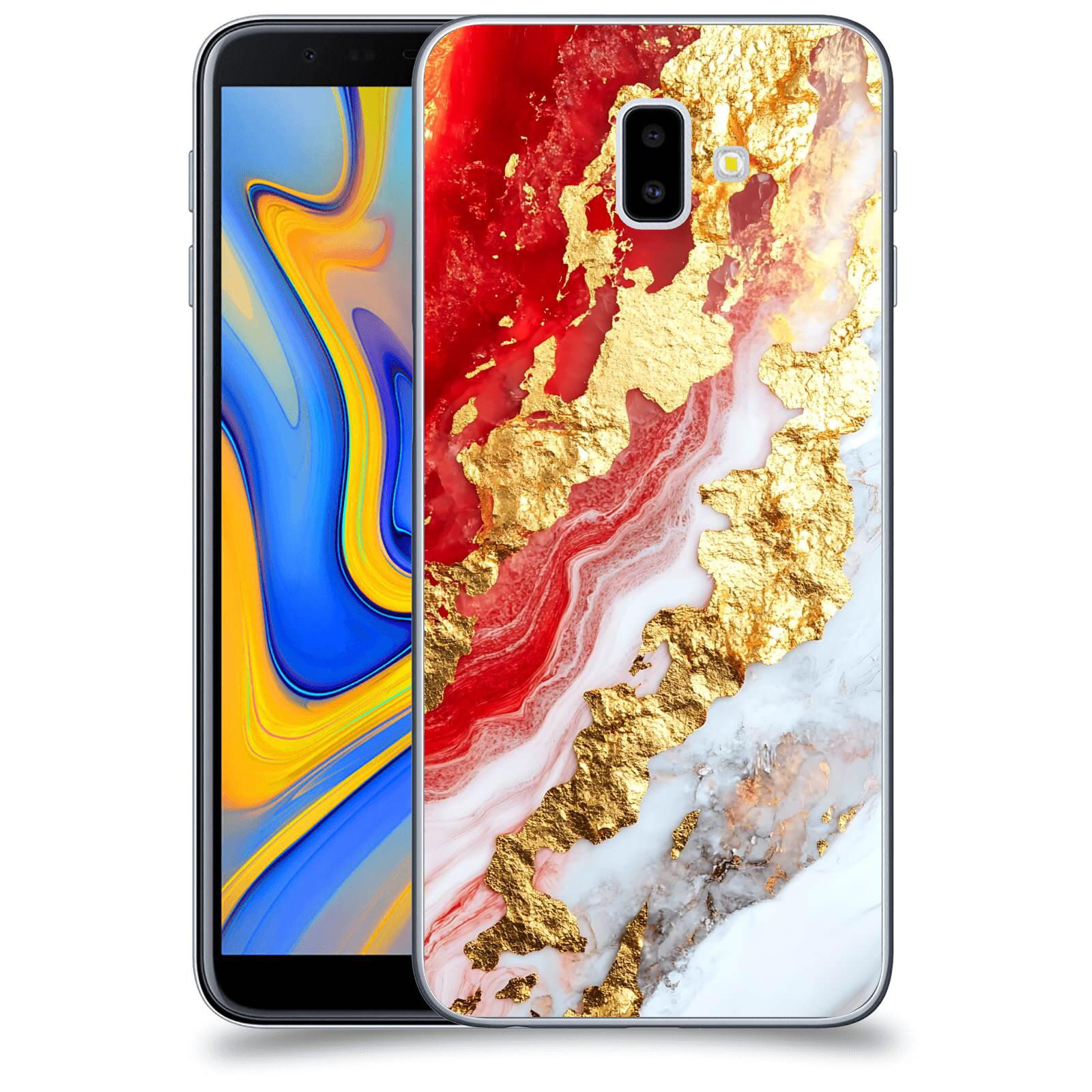 ACOVER Kryt na mobil Samsung Galaxy J6+ J610F - Golden Blood II