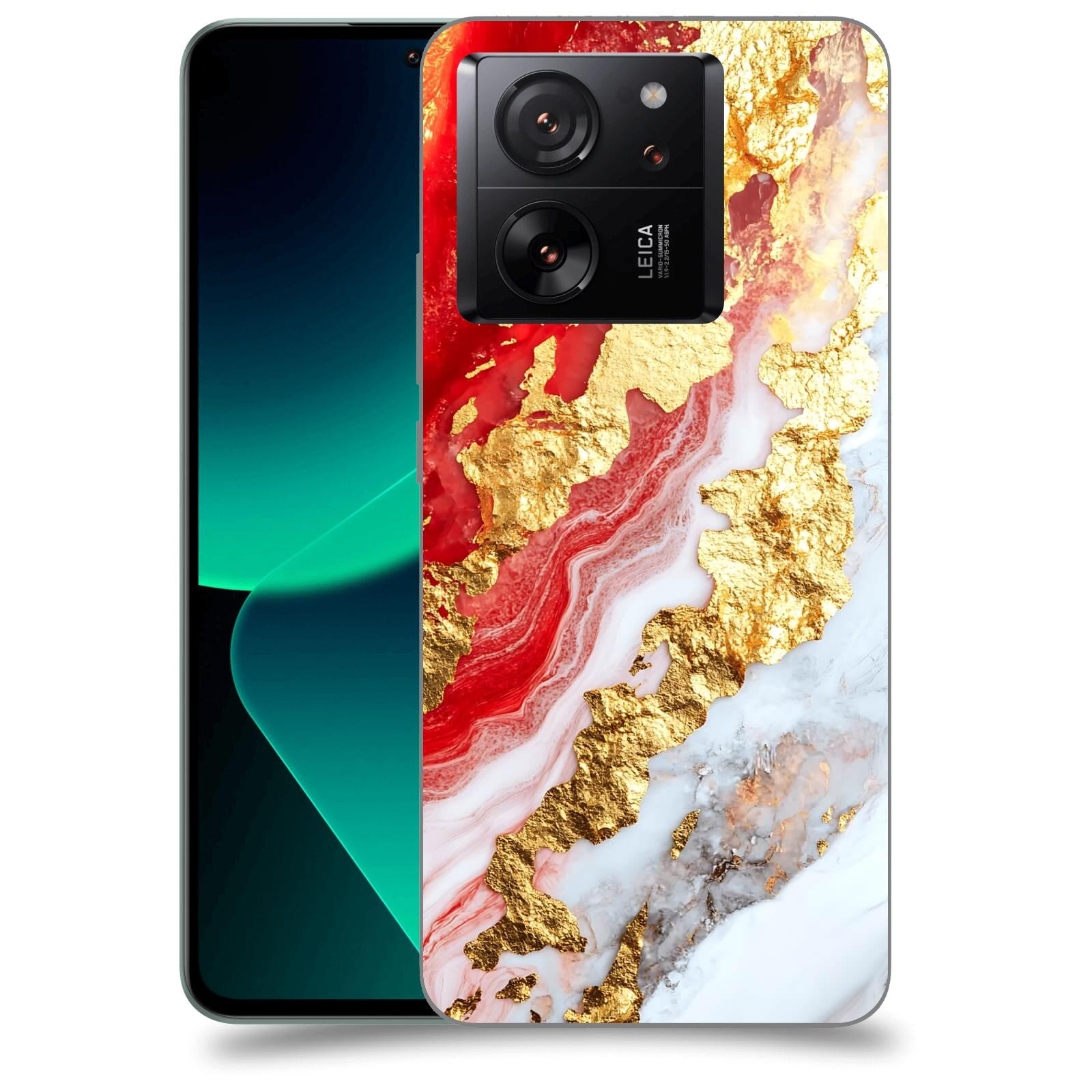 ACOVER Kryt na mobil Xiaomi 13T pro - Golden Blood II