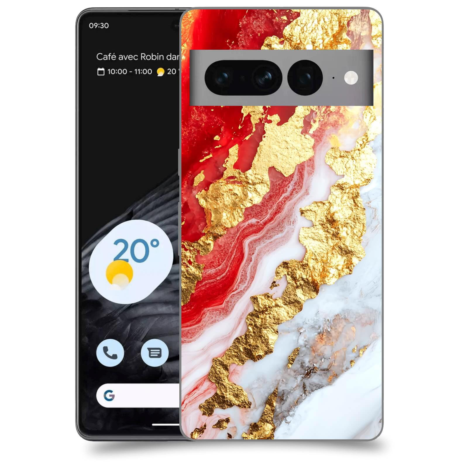 ACOVER Kryt na mobil Google pixel 7 pro - Golden Blood II