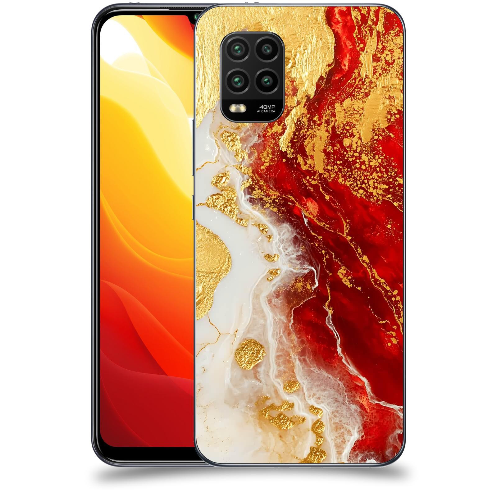 ACOVER Kryt na mobil Xiaomi Mi 10 Lite - Golden Blood III