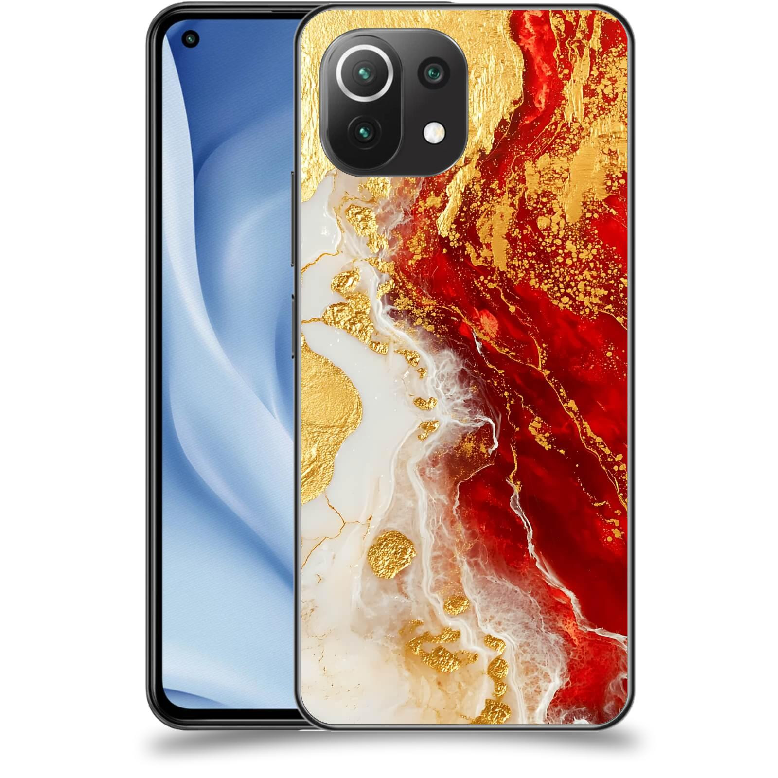 ACOVER Kryt na mobil Xiaomi Mi 11 Lite - Golden Blood III