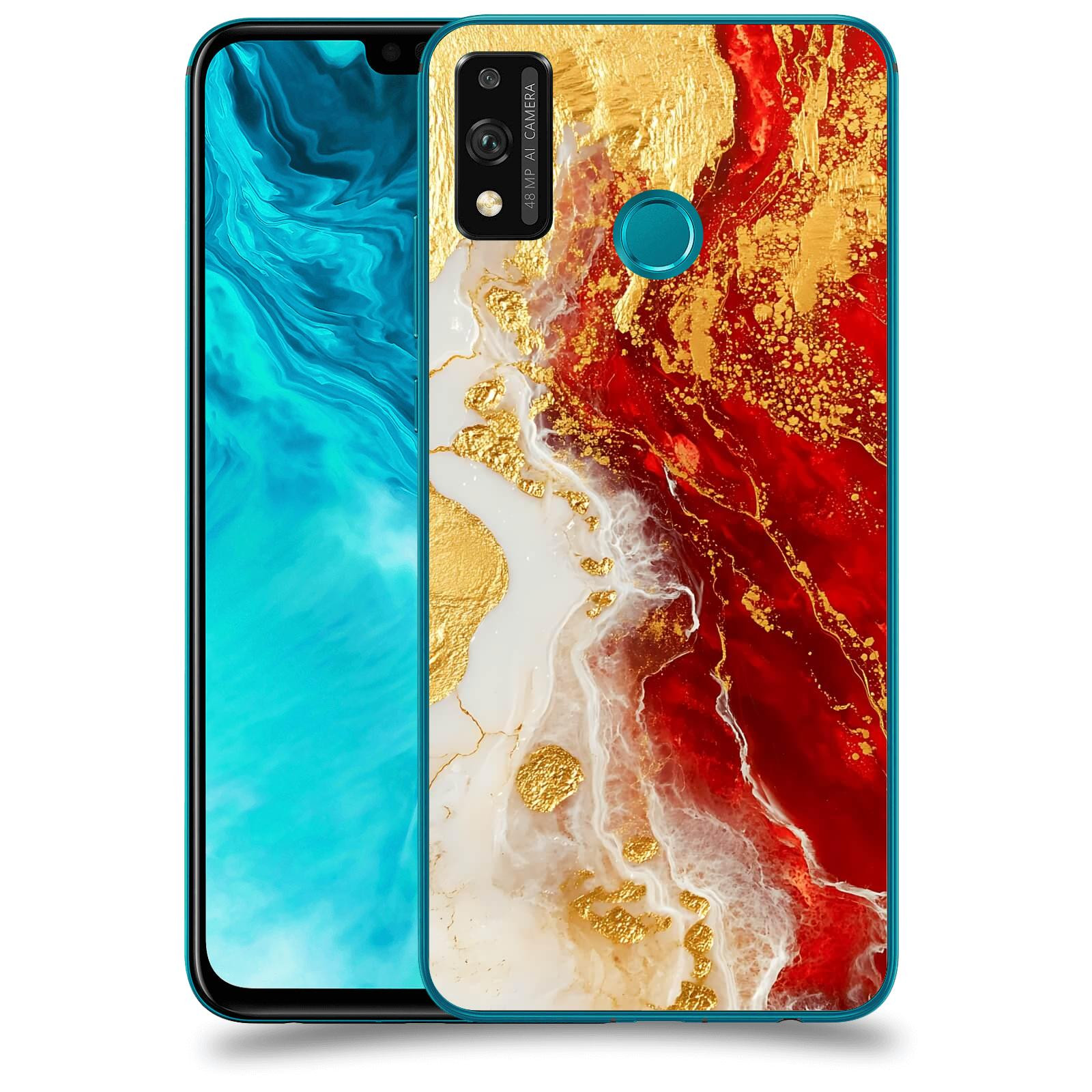 ACOVER Kryt na mobil Honor 9X Lite - Golden Blood III