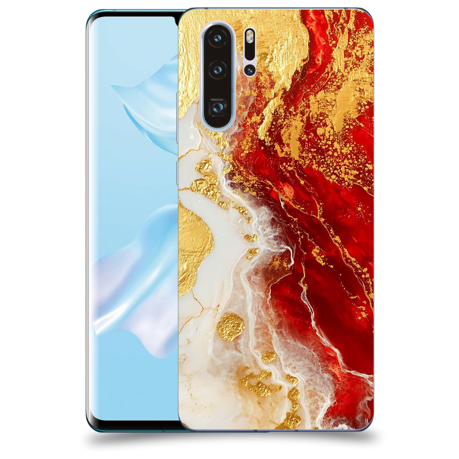 ACOVER Kryt na mobil Huawei P30 - Golden Blood III