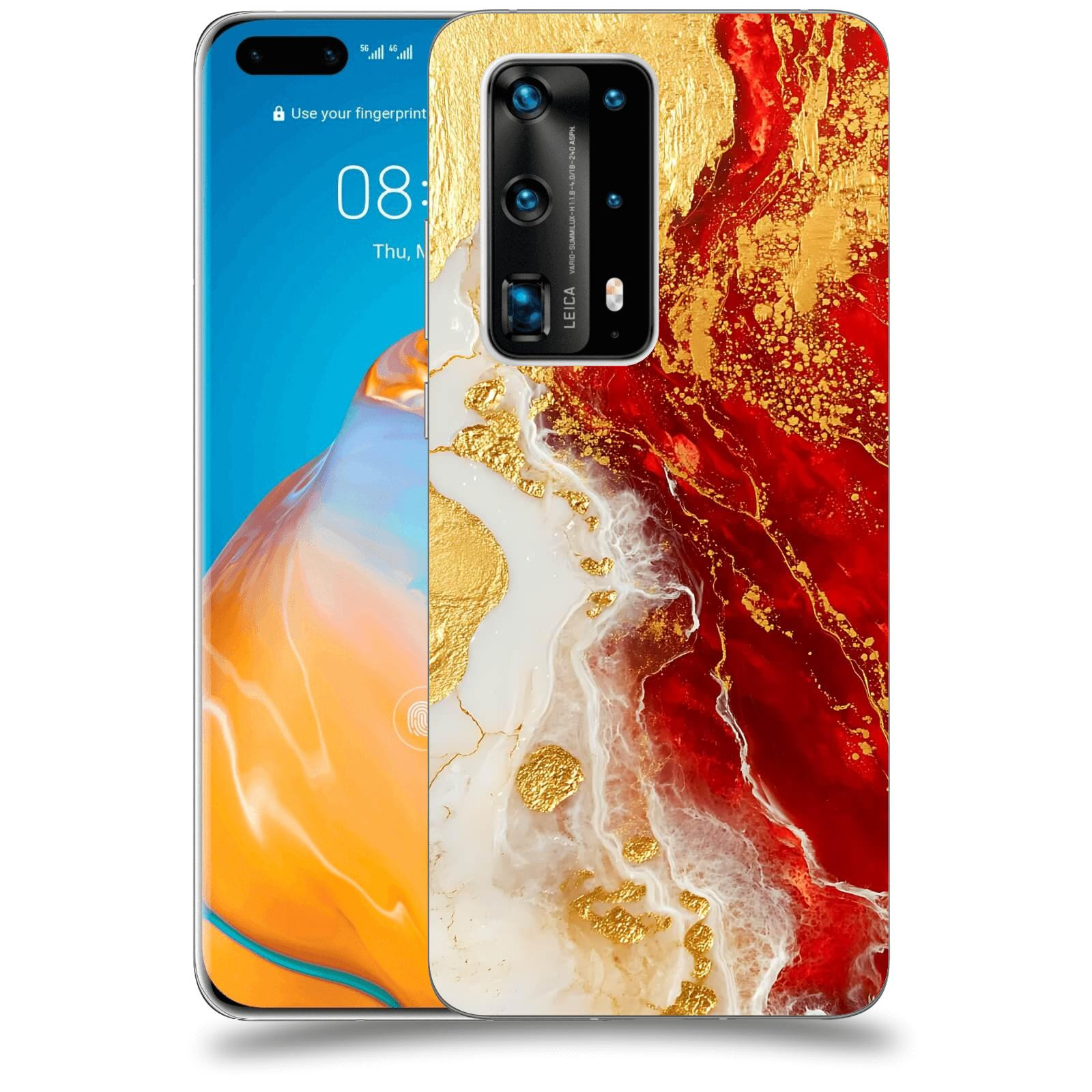 ACOVER Kryt na mobil Huawei P40 Pro - Golden Blood III