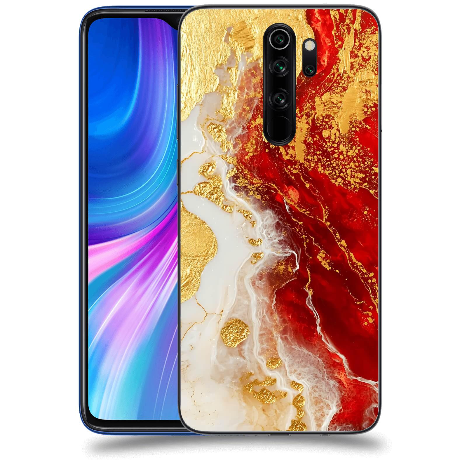 ACOVER Kryt na mobil Xiaomi Redmi Note 8 Pro - Golden Blood III