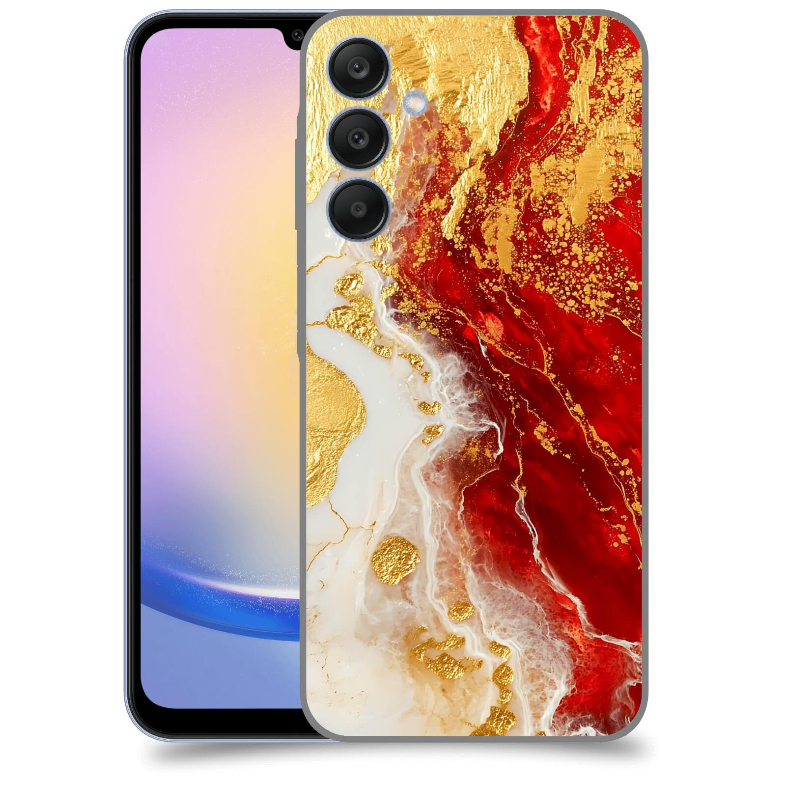 ACOVER Kryt na mobil Samsung Galaxy A25 5G - Golden Blood III