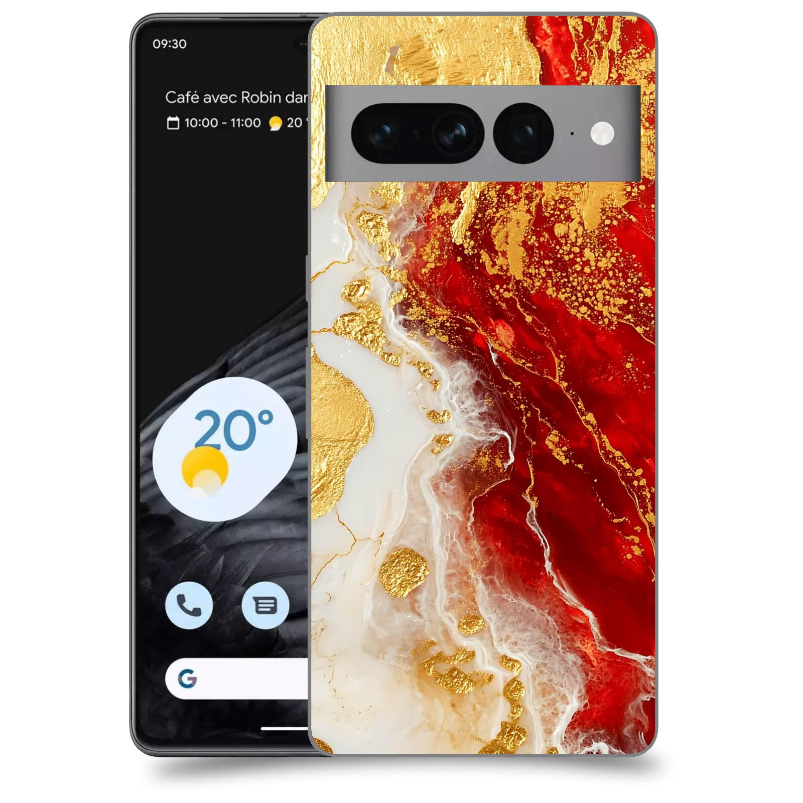 ACOVER Kryt na mobil Google pixel 7 pro - Golden Blood III