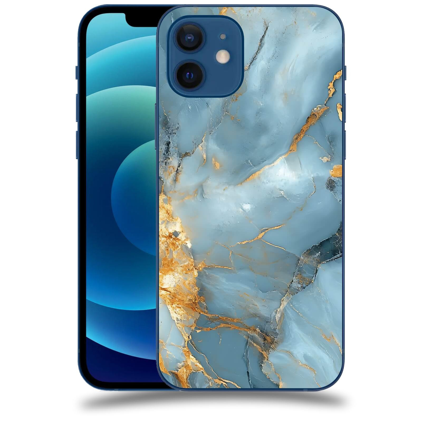 ACOVER Kryt na mobil Apple iPhone 12 - Ice Marble I