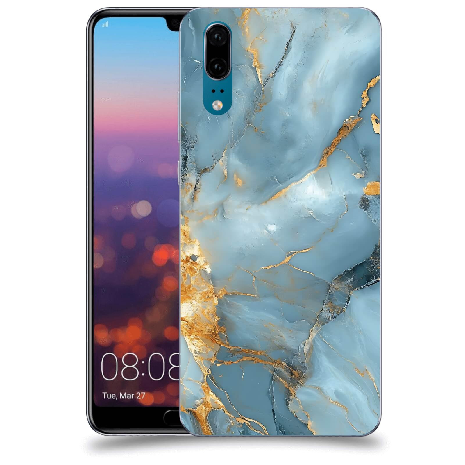 ACOVER Kryt na mobil Huawei P20 - Ice Marble I