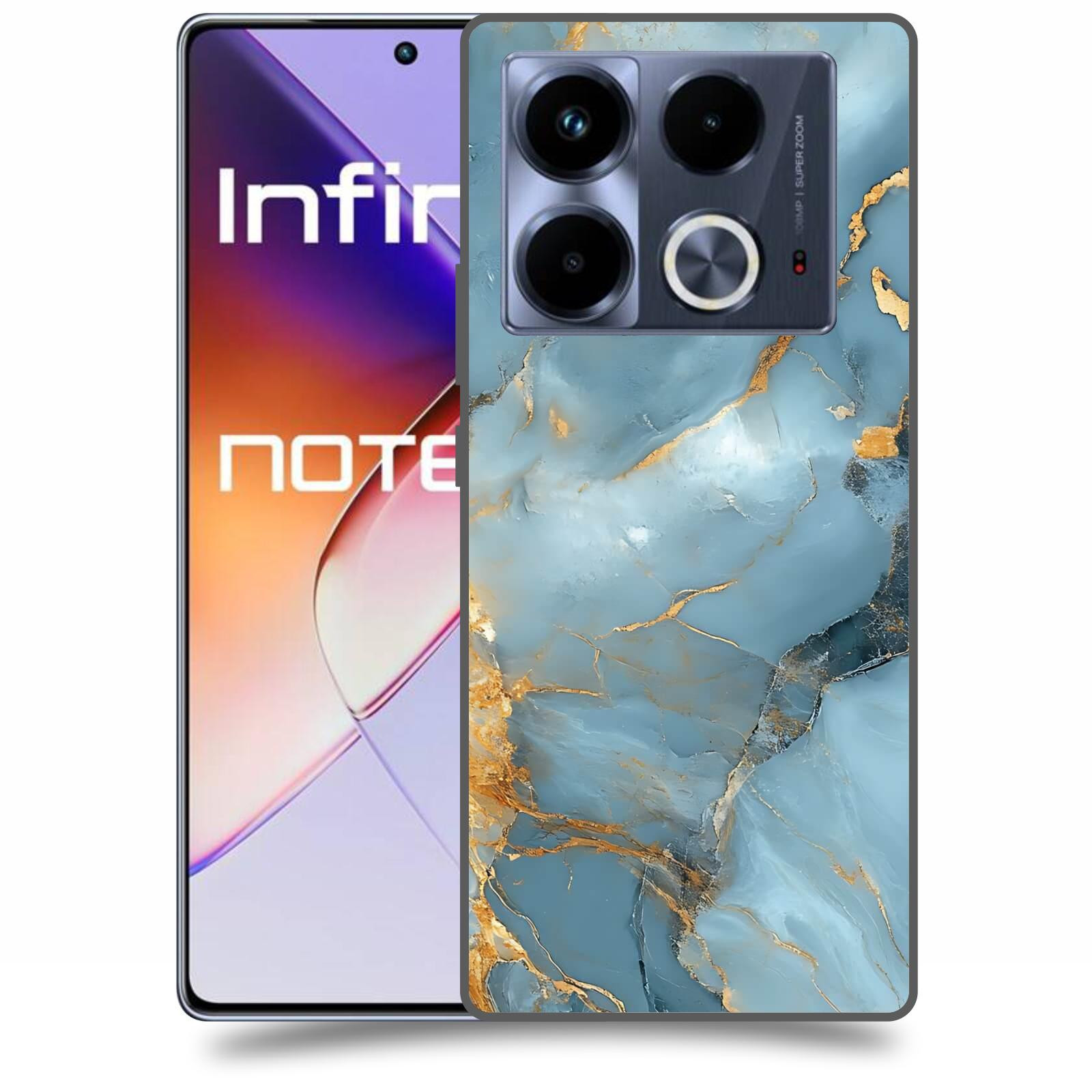 ACOVER Kryt na mobil Infinix Note 40 - Ice Marble I