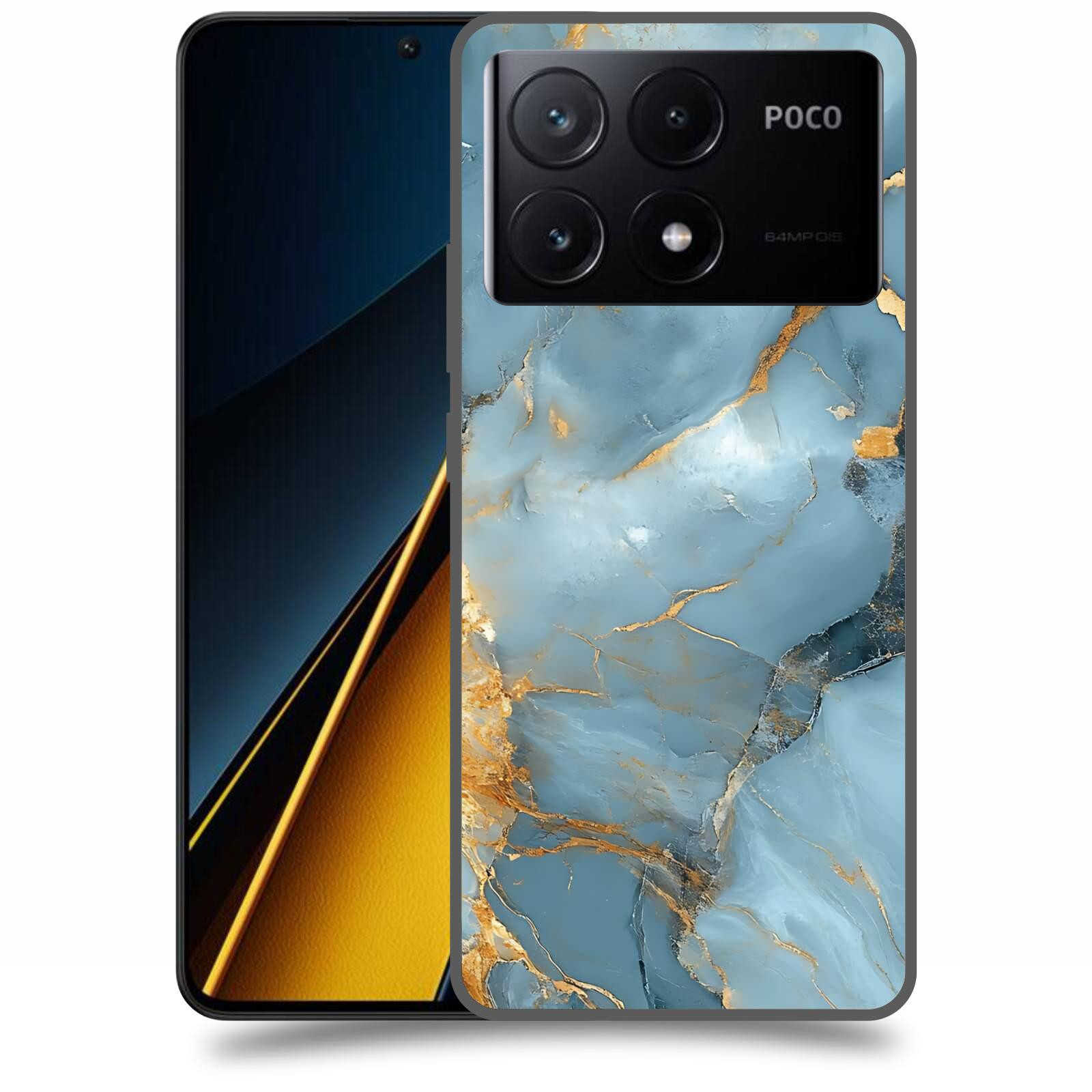 ACOVER Kryt na mobil Poco X6 Pro 5G - Ice Marble I
