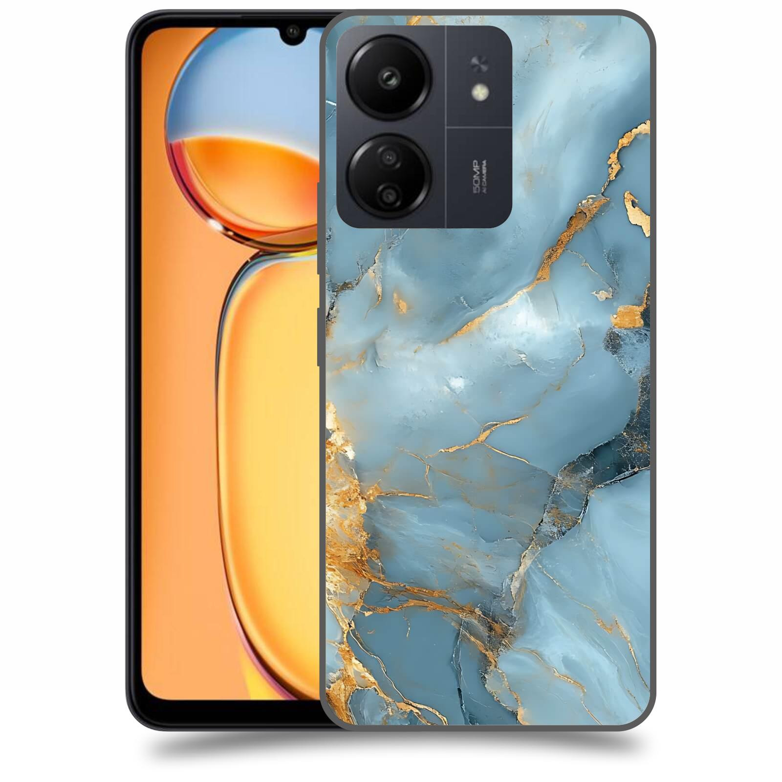 ACOVER Kryt na mobil Xiaomi Redmi 13C 4G  Ice Marble I