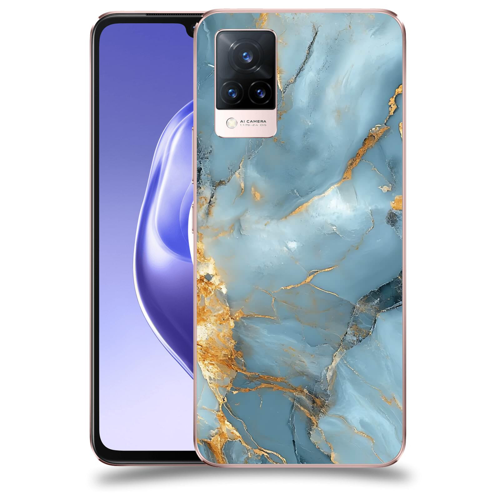 ACOVER Kryt na mobil Vivo V21 5G - Ice Marble I
