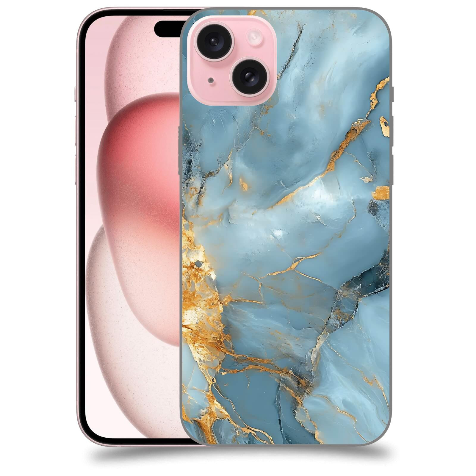 ACOVER Kryt na mobil Apple iPhone 15 plus - Ice Marble I