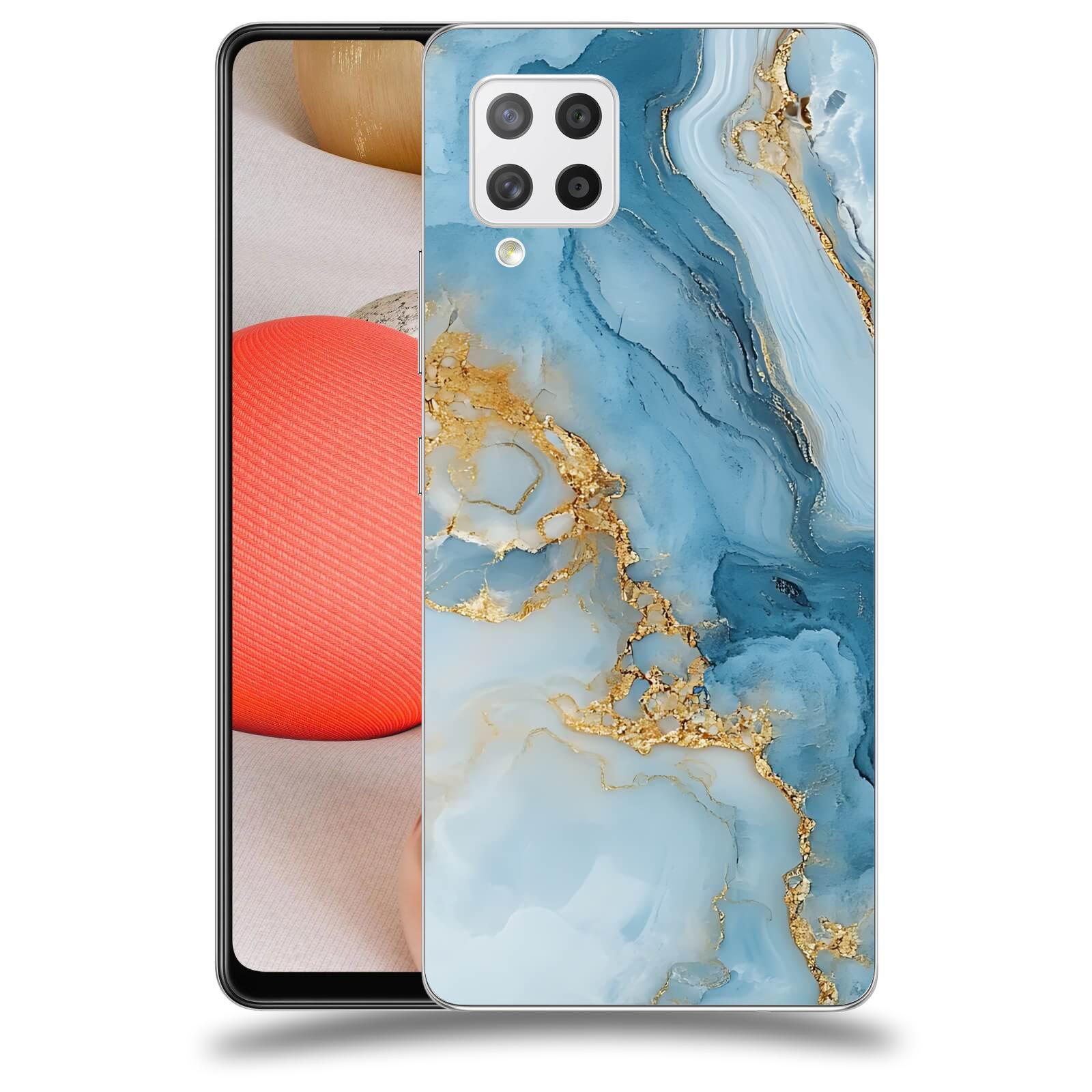 ACOVER Kryt na mobil Samsung Galaxy A42 A426B - Ice Marble II
