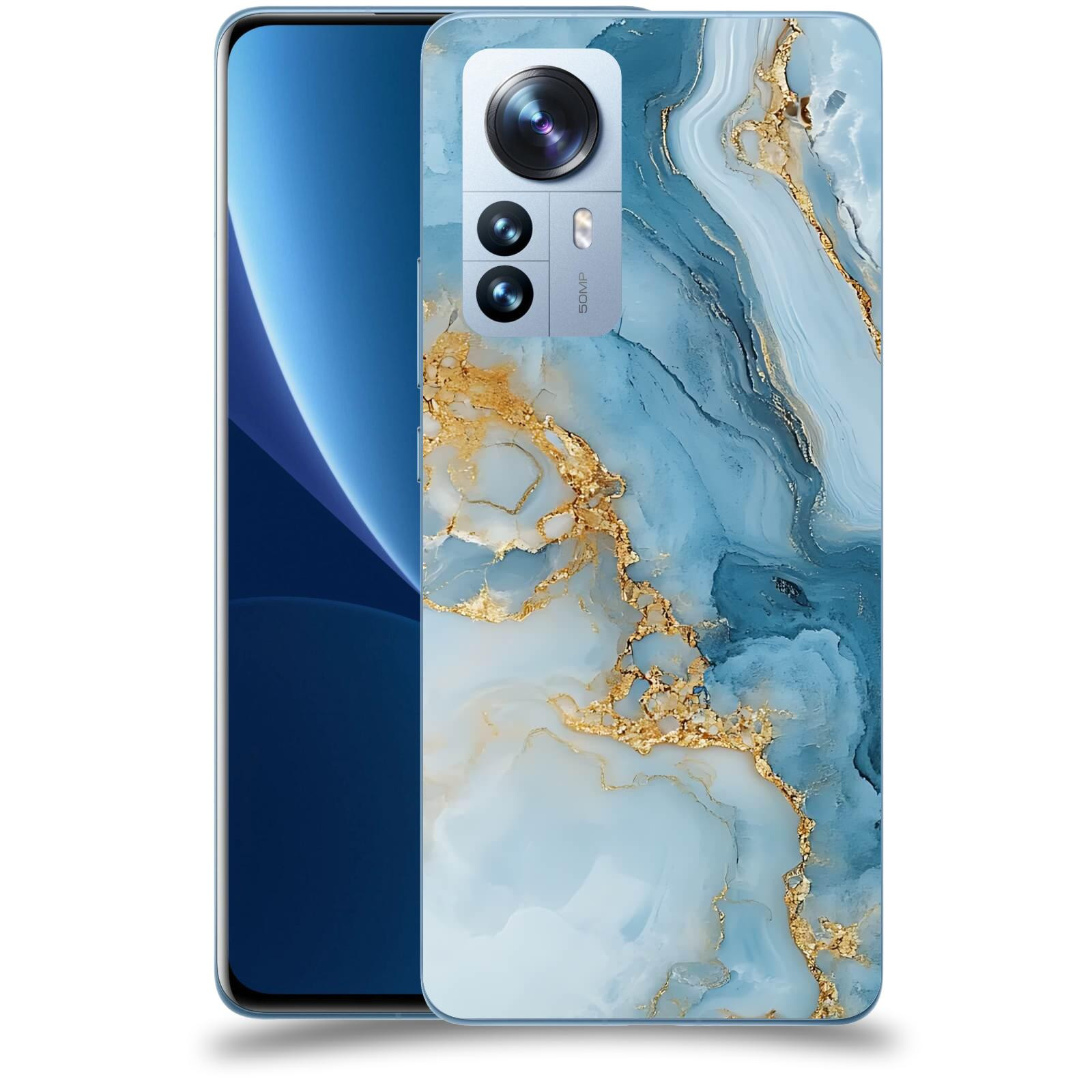 ACOVER Kryt na mobil Xiaomi 12 Pro - Ice Marble II